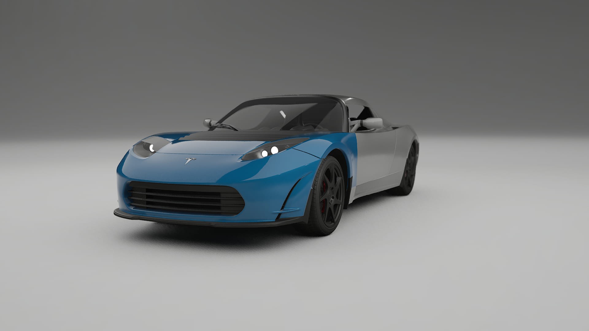 Tesla Roadster 2.5 Paint Protection Film | CrystalGuard TPU PPF Front Kit