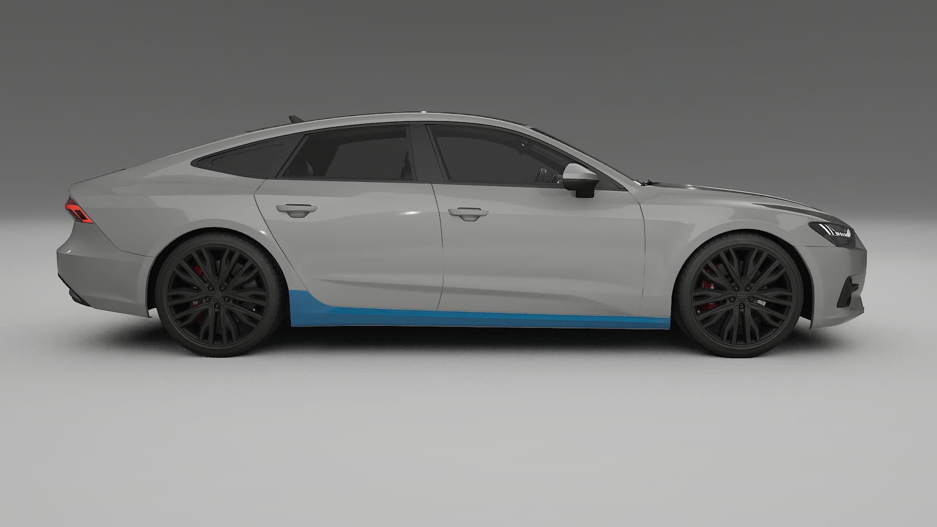 Audi A7 C8 Sportback prefacelift Paint Protection Film | CrystalGuard Transparent PPF Full Pre-Cut Kit