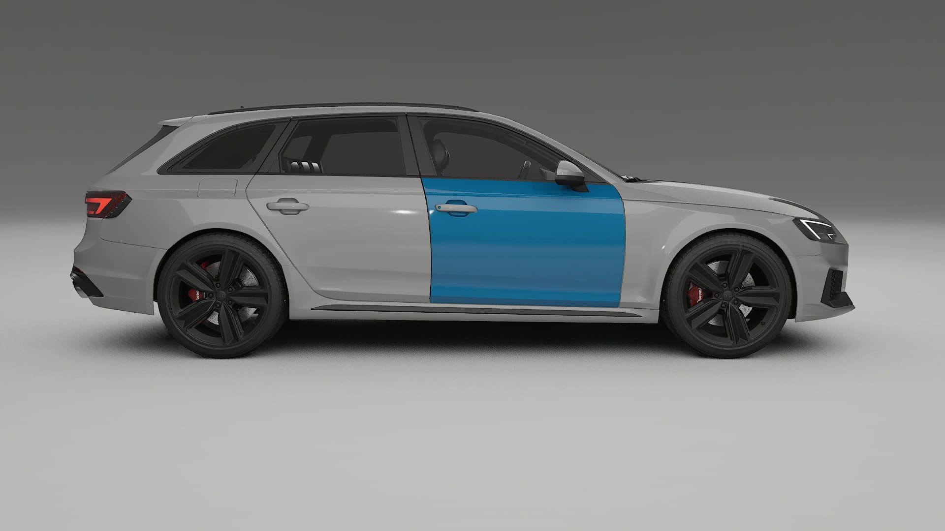 Audi RS4 Avant B9 prefacelift Paint Protection Film | CrystalGuard Transparent PPF Full Pre-Cut Kit