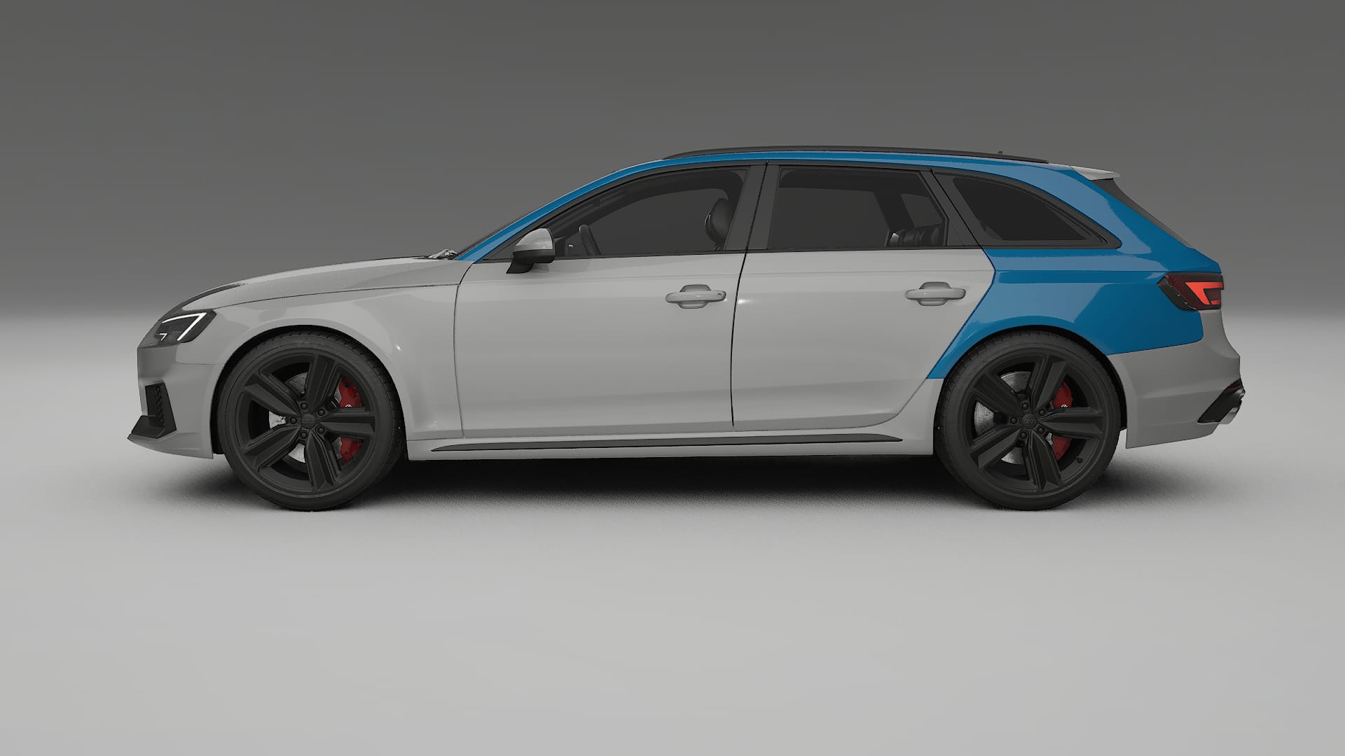 Audi RS4 Avant B9 prefacelift Paint Protection Film | CrystalGuard Transparent PPF Full Pre-Cut Kit