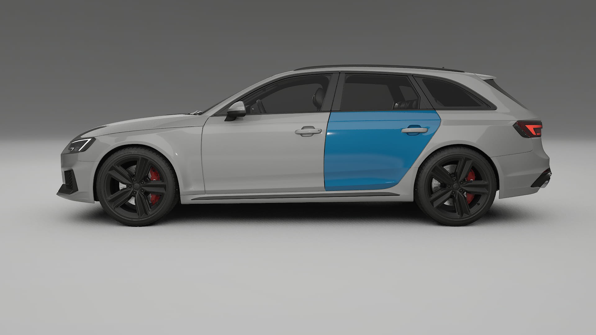 Audi RS4 Avant B9 prefacelift Paint Protection Film | CrystalGuard Transparent PPF Full Pre-Cut Kit