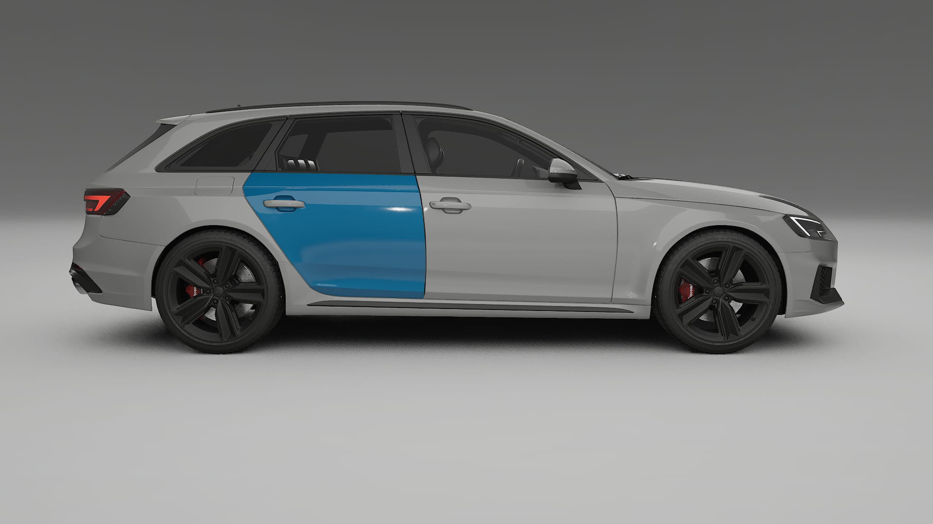 Audi RS4 Avant B9 prefacelift Paint Protection Film | CrystalGuard Transparent PPF Full Pre-Cut Kit