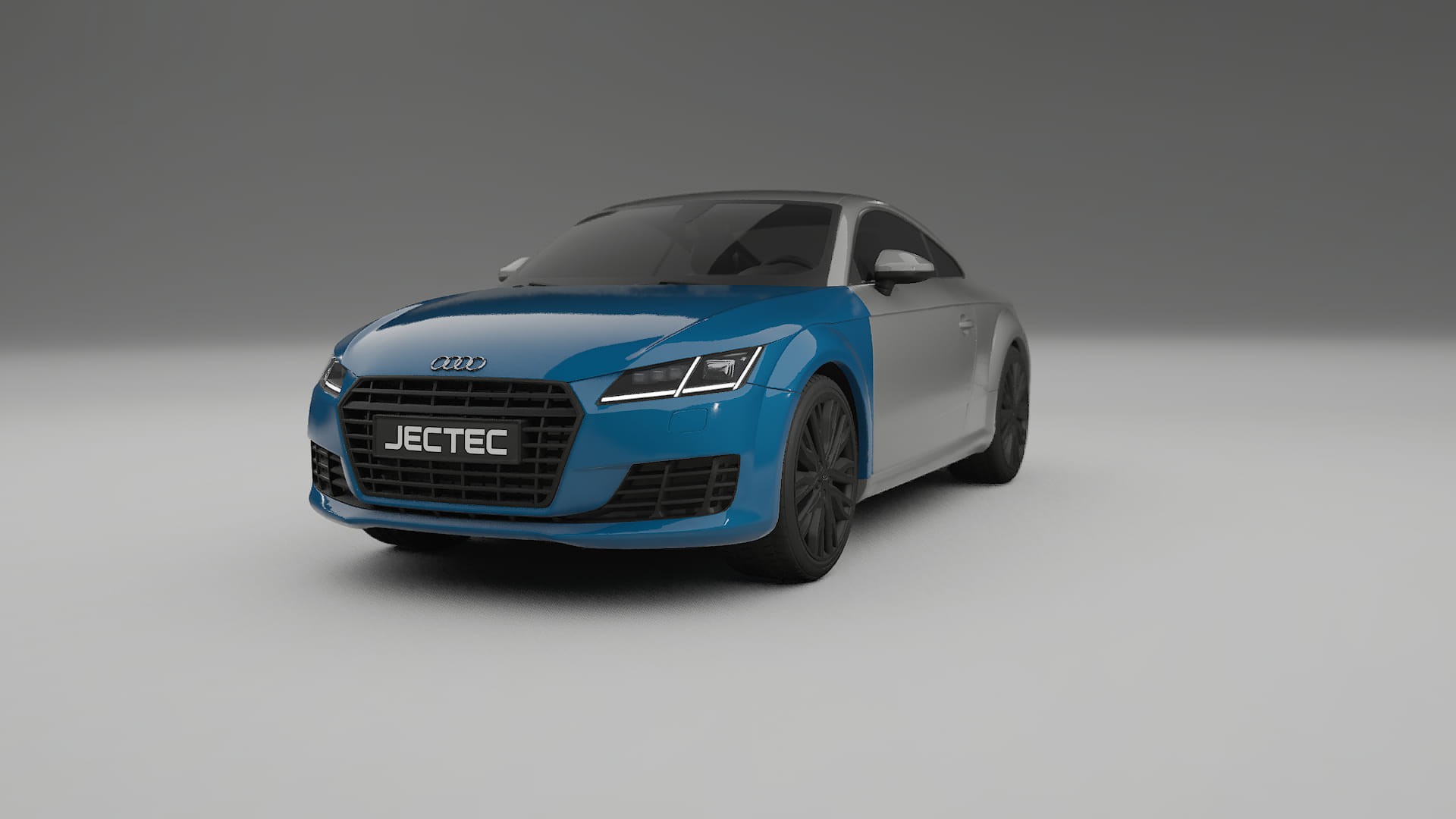 Audi TT Coupe 8S prefacelift Paint Protection Film | CrystalGuard Transparent PPF Full Pre-Cut Kit