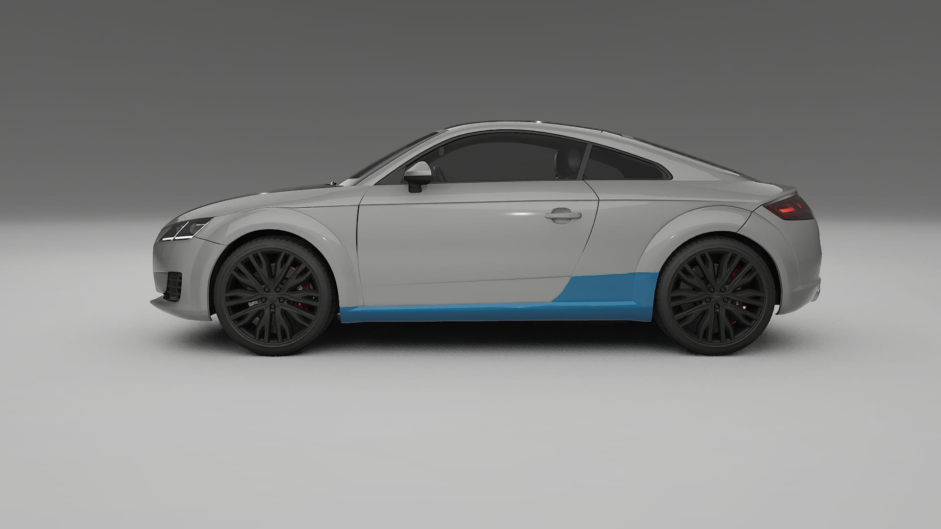 Audi TT Coupe 8S prefacelift Paint Protection Film | CrystalGuard Transparent PPF Full Pre-Cut Kit