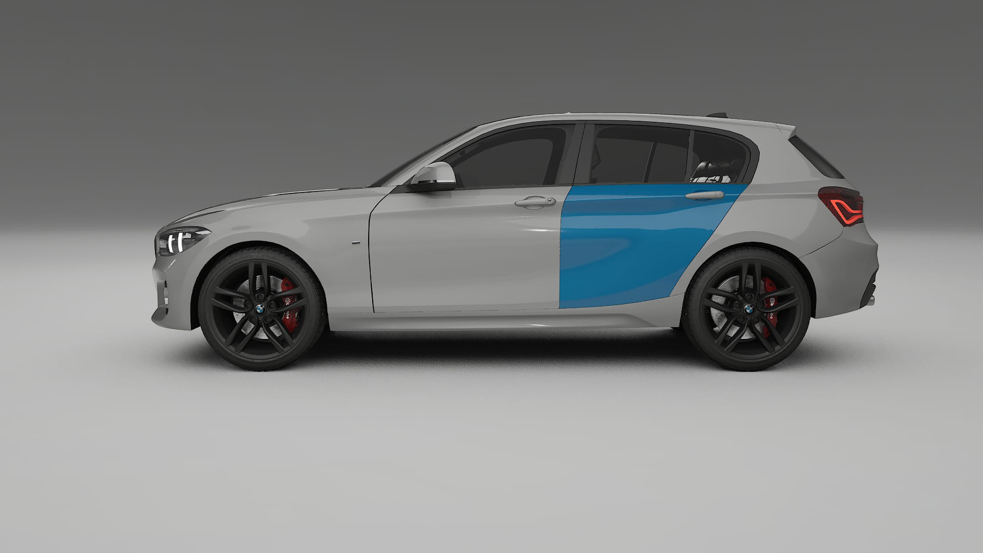 BMW 1 F20 facelift Paint Protection Film | CrystalGuard Transparent PPF Full Pre-Cut Kit