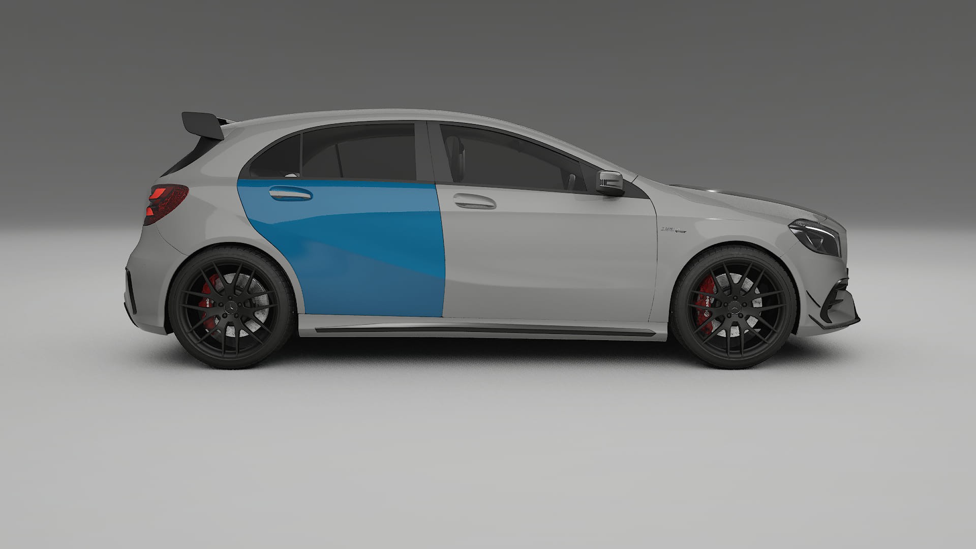 Mercedes A45 AMG W176 Paint Protection Film | CrystalGuard Transparent PPF Full Pre-Cut Kit