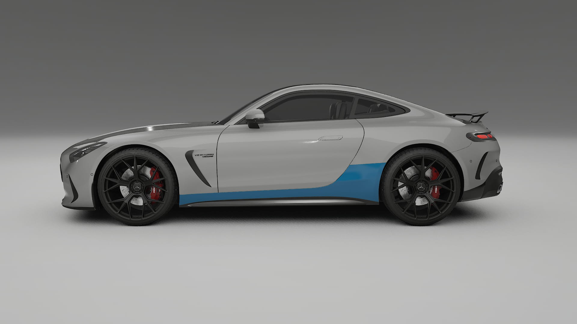 Mercedes AMG GT Coupe C192 Paint Protection Film | CrystalGuard Transparent PPF Full Pre-Cut Kit