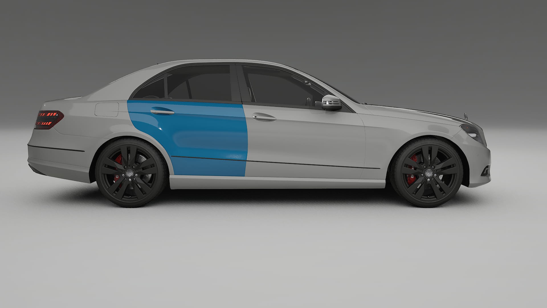 Mercedes E-Class Sedan W212 Prefacelift Paint Protection Film | CrystalGuard Transparent PPF Full Pre-Cut Kit