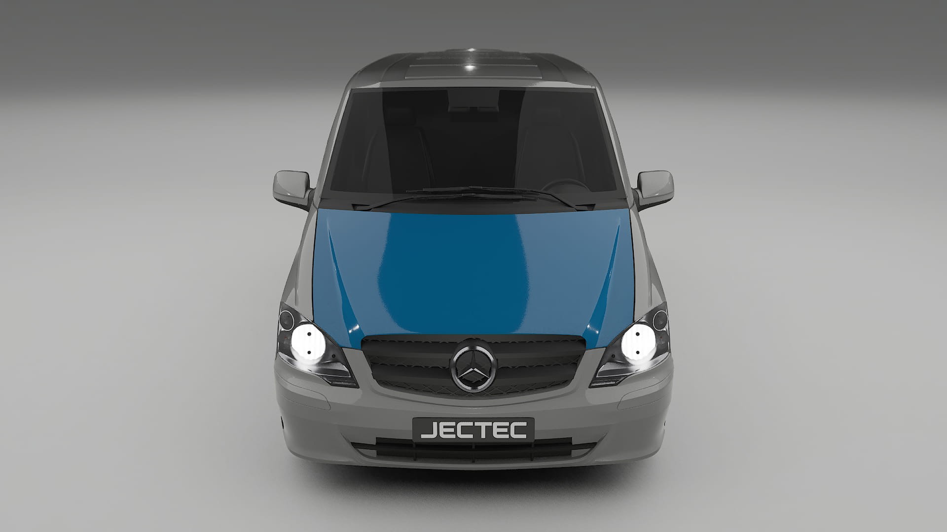 Mercedes Vito Short W639 facelift Paint Protection Film | CrystalGuard Transparent PPF Full Pre-Cut Kit