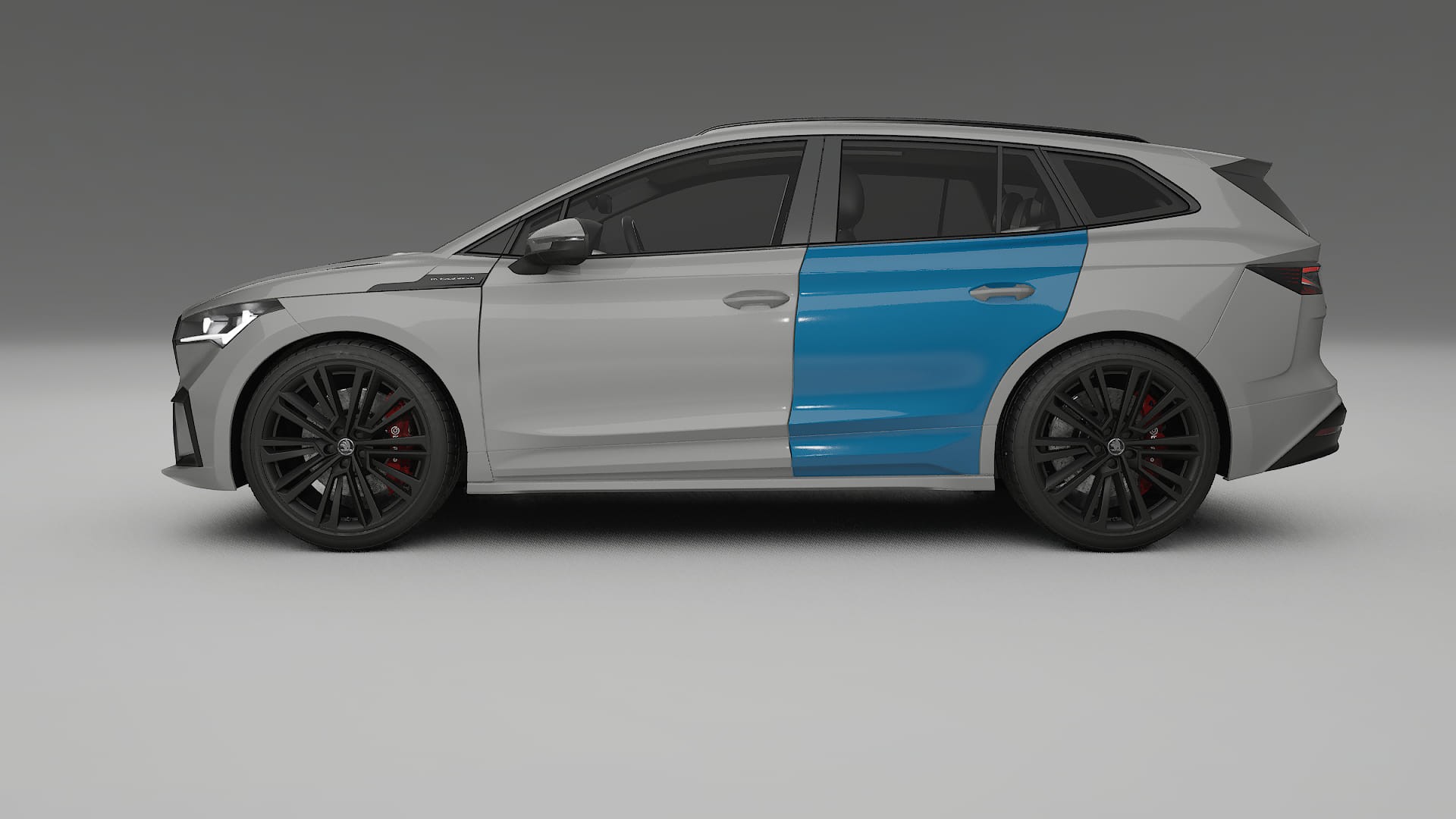 Škoda Enyaq MEB Paint Protection Film | CrystalGuard Transparent PPF Full Pre-Cut Kit