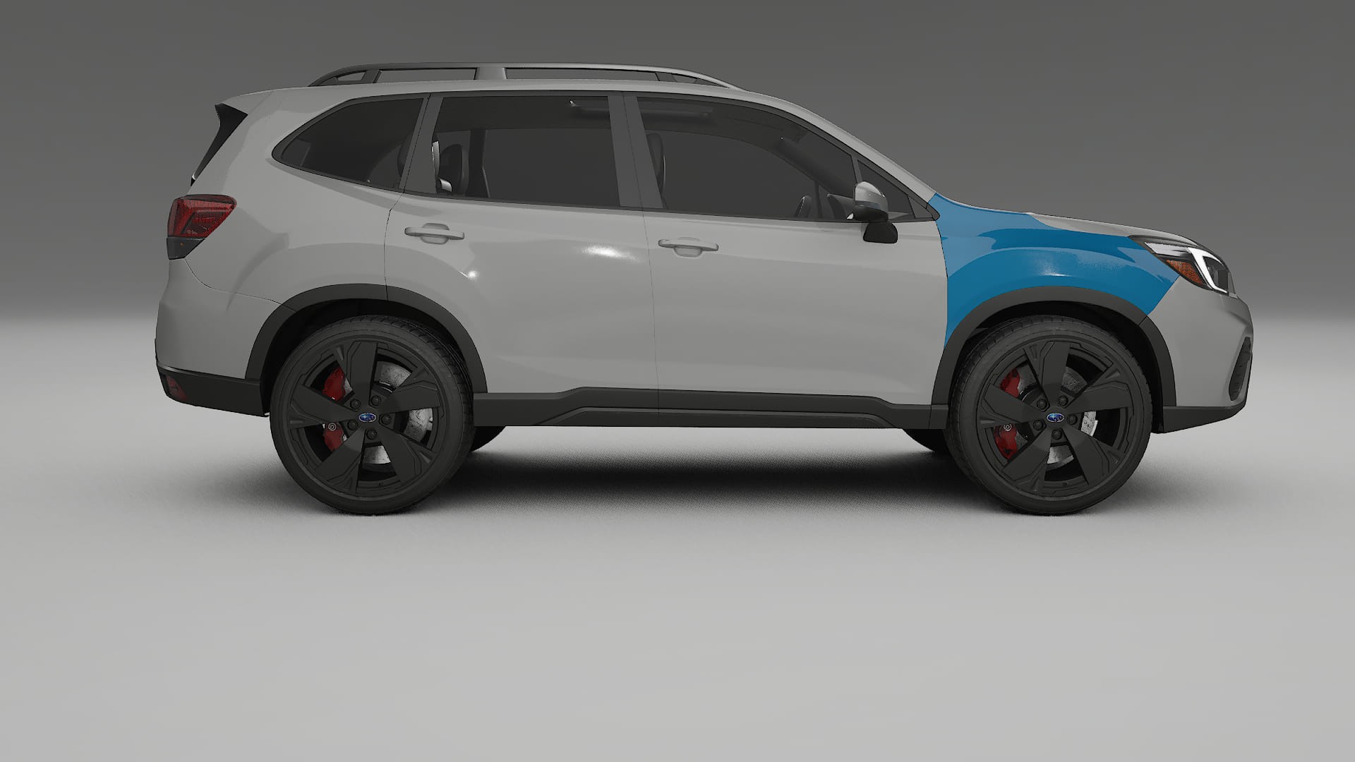 Subaru Forester V SK prefacelift Paint Protection Film | CrystalGuard Transparent PPF Full Pre-Cut Kit