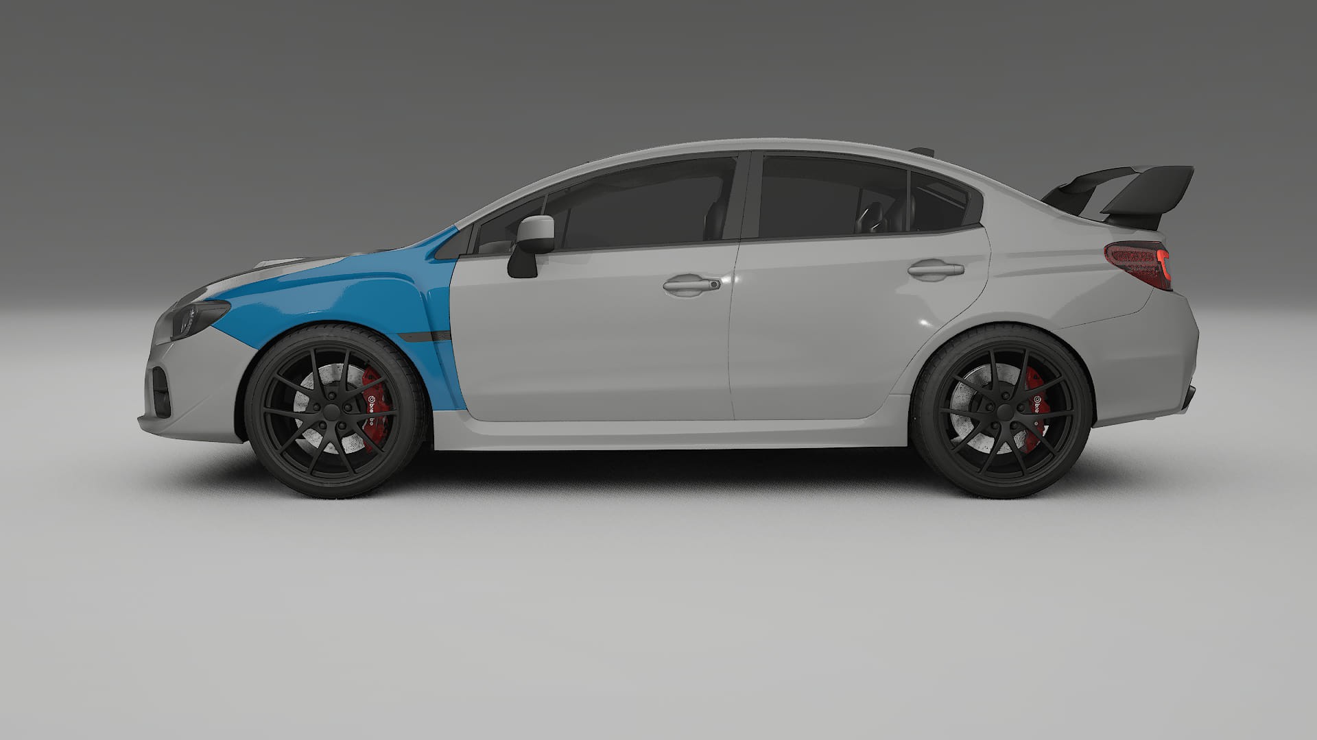 Subaru Impreza WRX Sti VA prefacelift Paint Protection Film | CrystalGuard Transparent PPF Full Pre-Cut Kit
