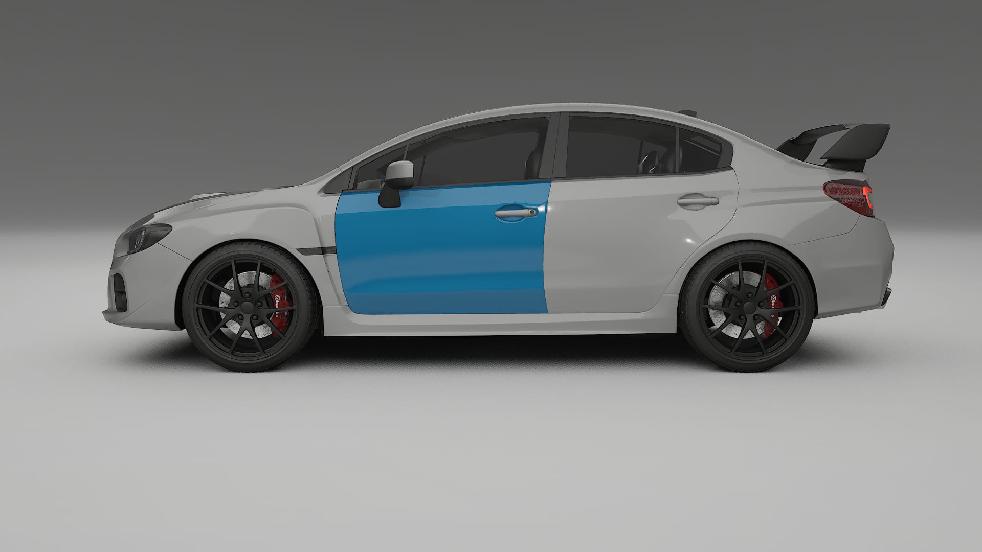 Subaru Impreza WRX Sti VA prefacelift Paint Protection Film | CrystalGuard Transparent PPF Full Pre-Cut Kit