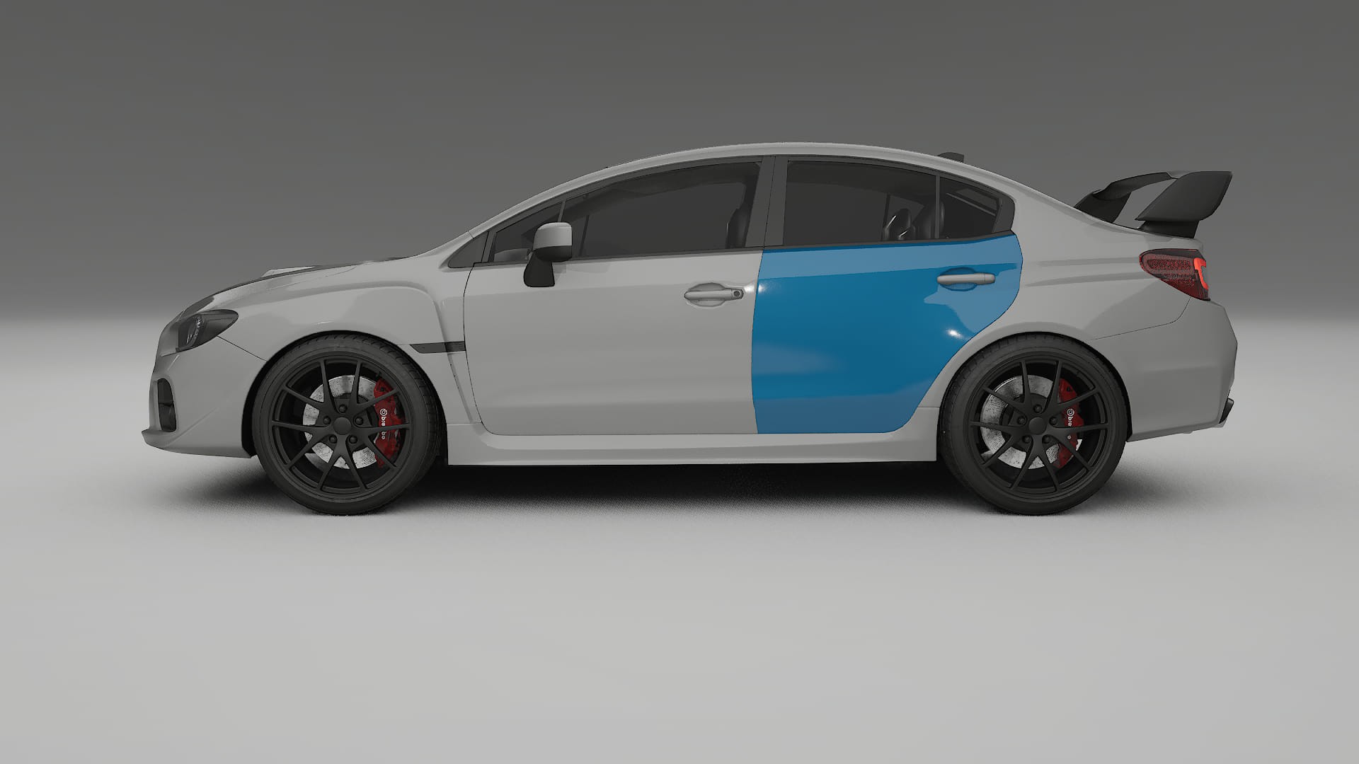 Subaru Impreza WRX Sti VA prefacelift Paint Protection Film | CrystalGuard Transparent PPF Full Pre-Cut Kit