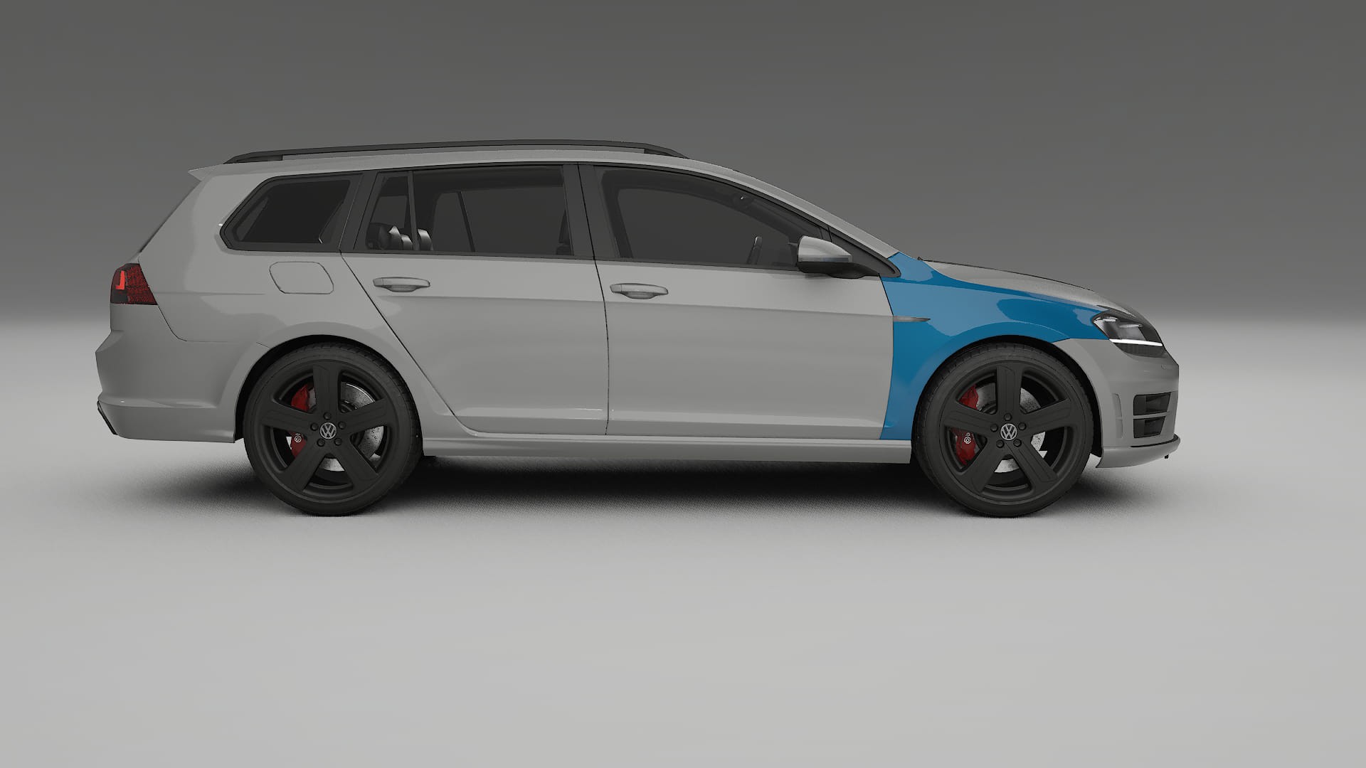 VW Golf Variant Mk7 Paint Protection Film | CrystalGuard Transparent PPF Full Pre-Cut Kit