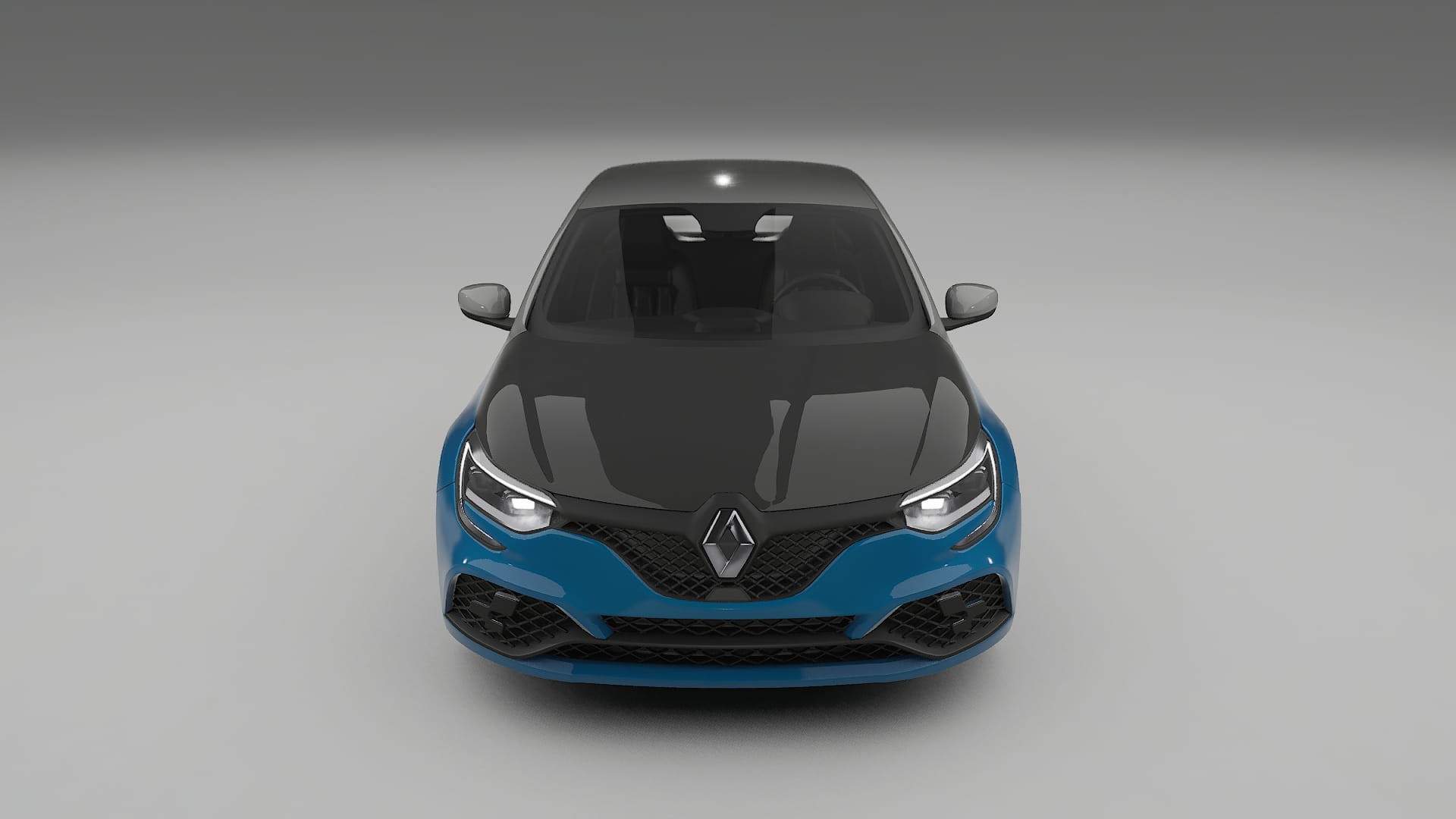 Renault Megane RS IV PPF | CrystalGuard Front Kit with Carbon Bonnet