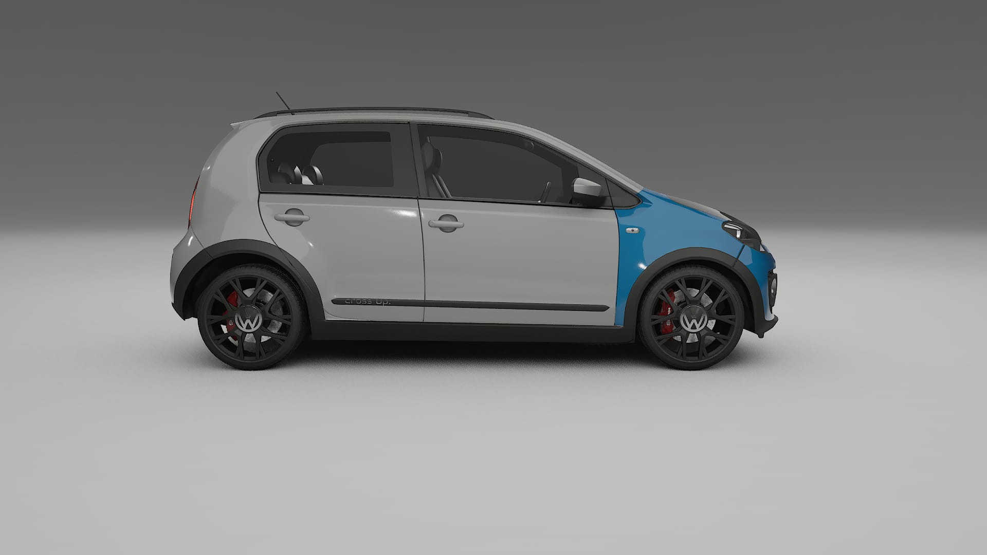 VW Cross Up PPF | CrystalGuard Front Kit with Carbon Bonnet