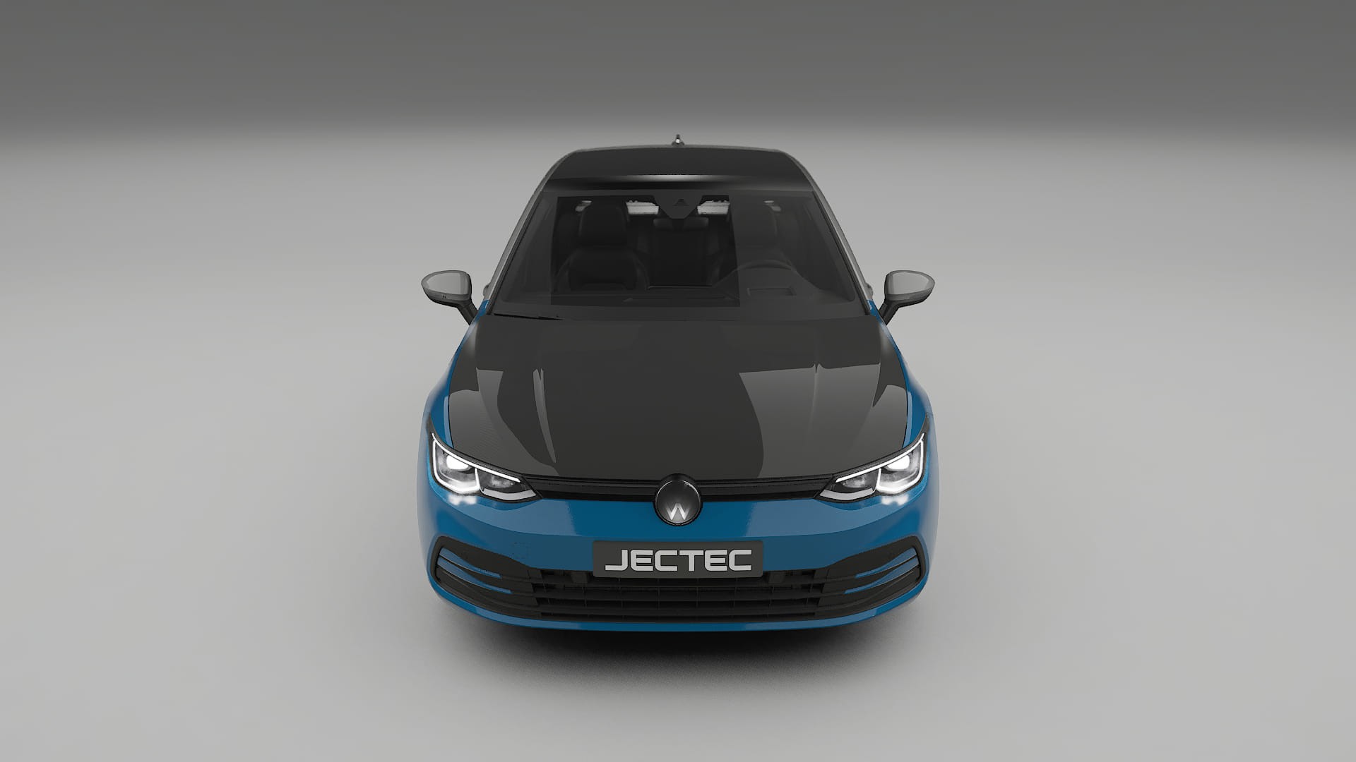 VW Golf Mk8 PPF | CrystalGuard Front Kit with Carbon Bonnet