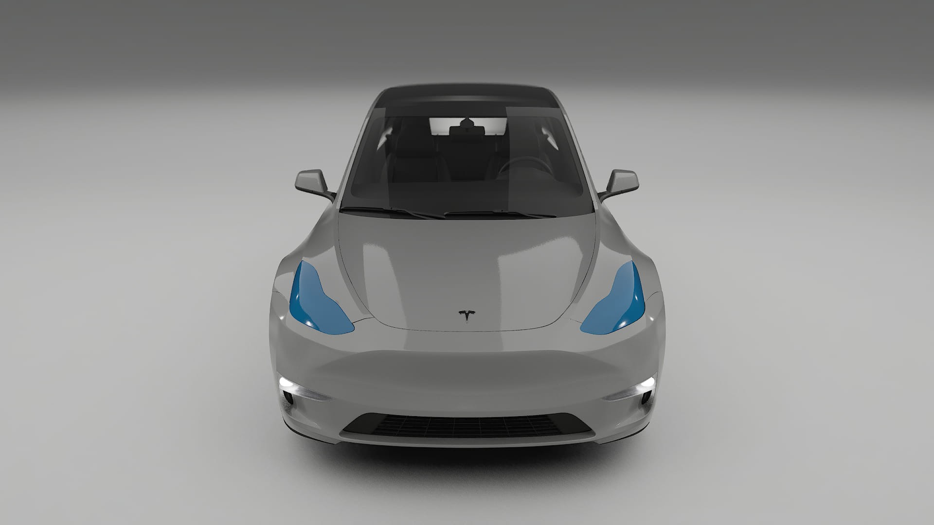 Tesla Model-Y Paint Protection Film | CrystalGuard TPU PPF Front Kit