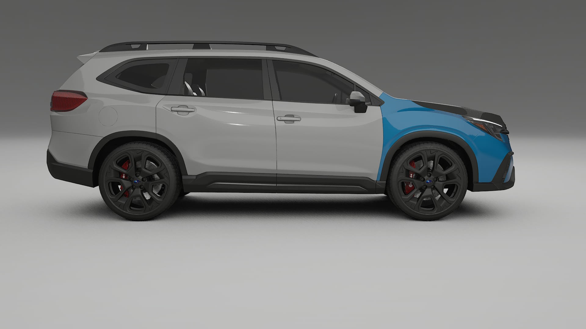 Subaru Ascent BT facelift PPF | CrystalGuard Front Kit with Carbon Bonnet 2