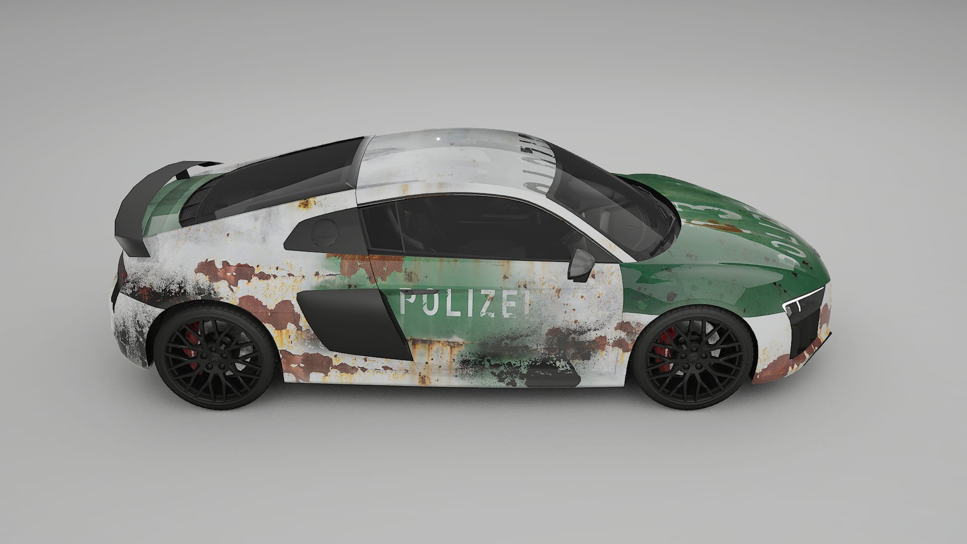 Audi R8 typ-4S prefacelift pre-LCI COBRA 11 Designed Wrap PPF Kit – Printable Polyurethane Film