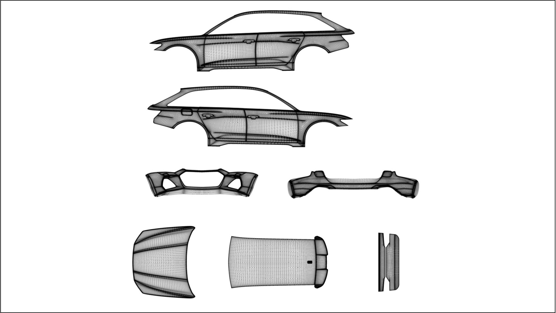 Audi RS6 Avant C8 facelift LCI COBRA 11 Designed Wrap PPF Kit – Printable Polyurethane Film