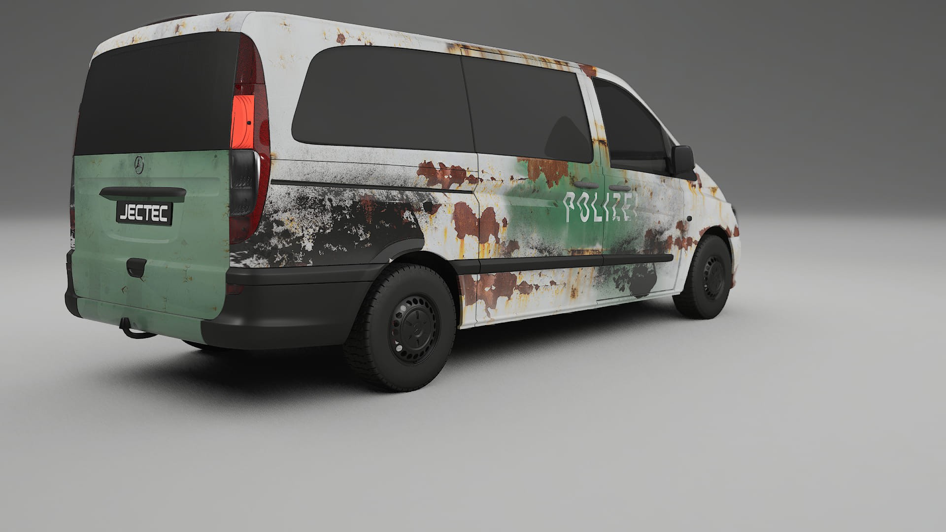 Mercedes Vito Short W639 facelift LCI COBRA 11 Designed Wrap PPF Kit – Printable Polyurethane Film