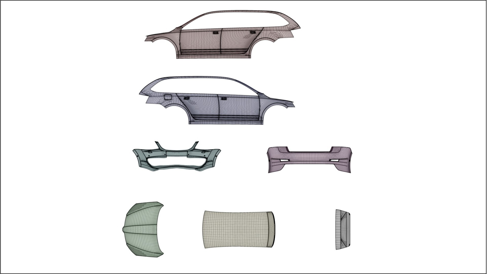 Škoda Octavia combi 5E COBRA 11 Designed Wrap PPF Kit – Printable Polyurethane Film