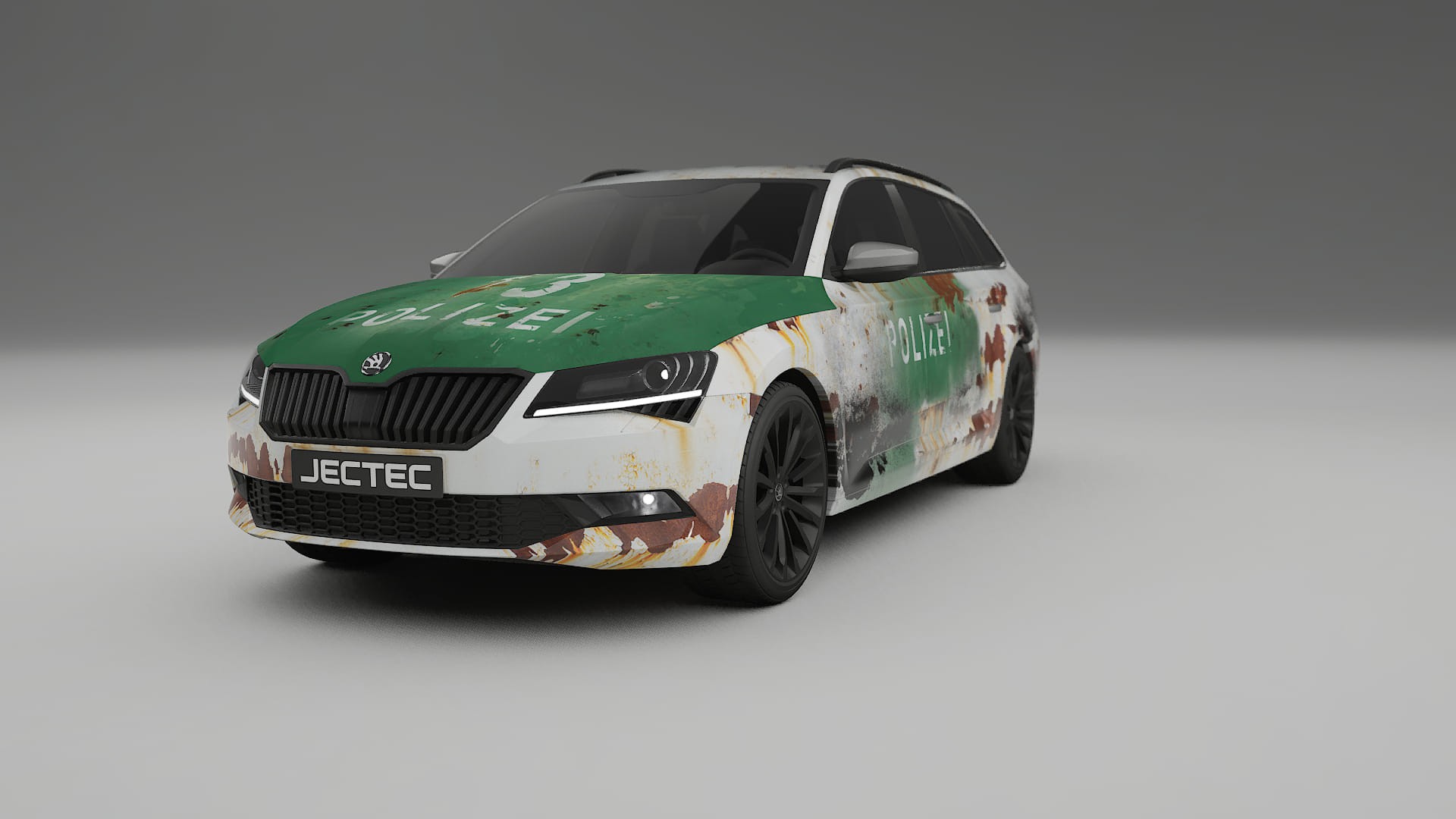 Škoda Superb B8 COBRA 11 Designed Wrap PPF Kit – Printable Polyurethane Film