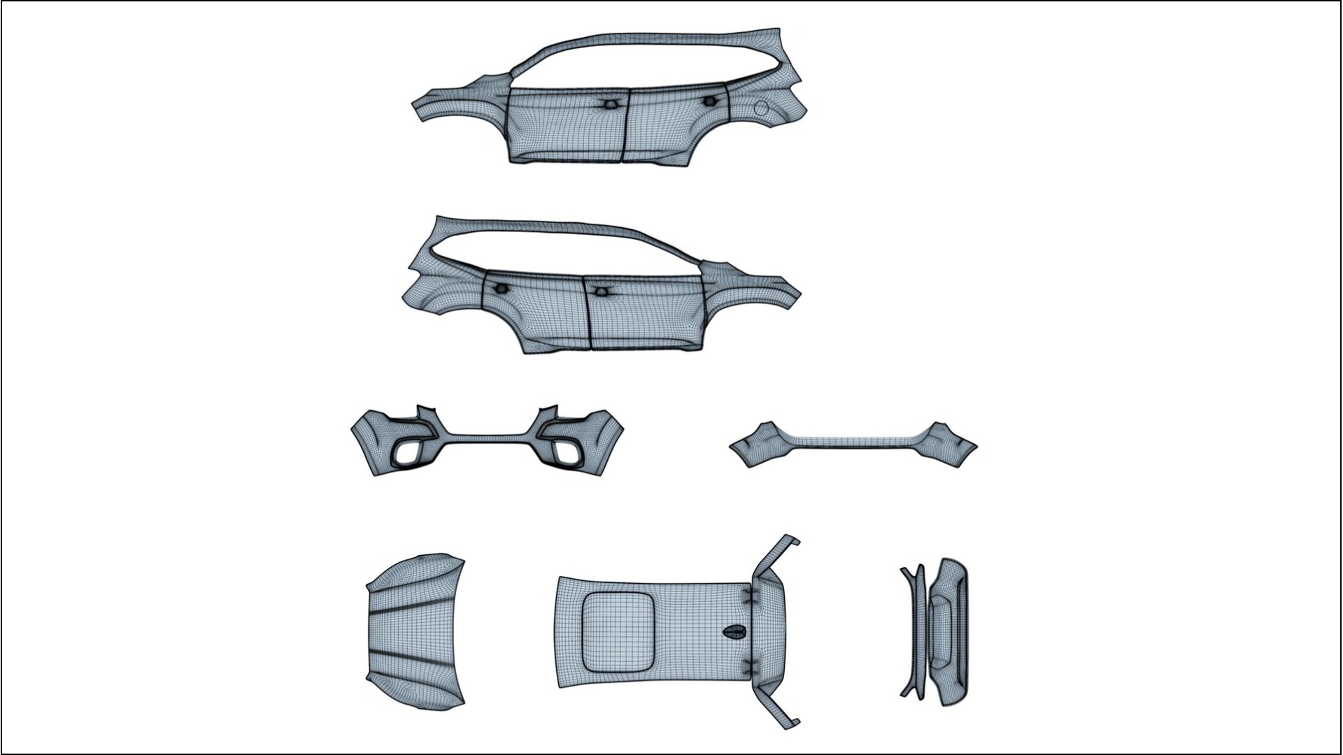 Subaru Forester V SK facelift LCI COBRA 11 Designed Wrap PPF Kit – Printable Polyurethane Film 2