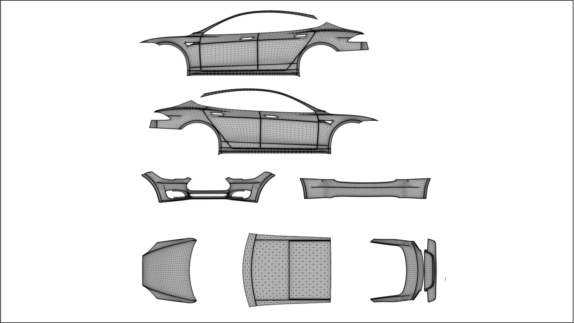 Tesla Model-S COBRA 11 Designed Wrap PPF Kit – Printable Polyurethane Film