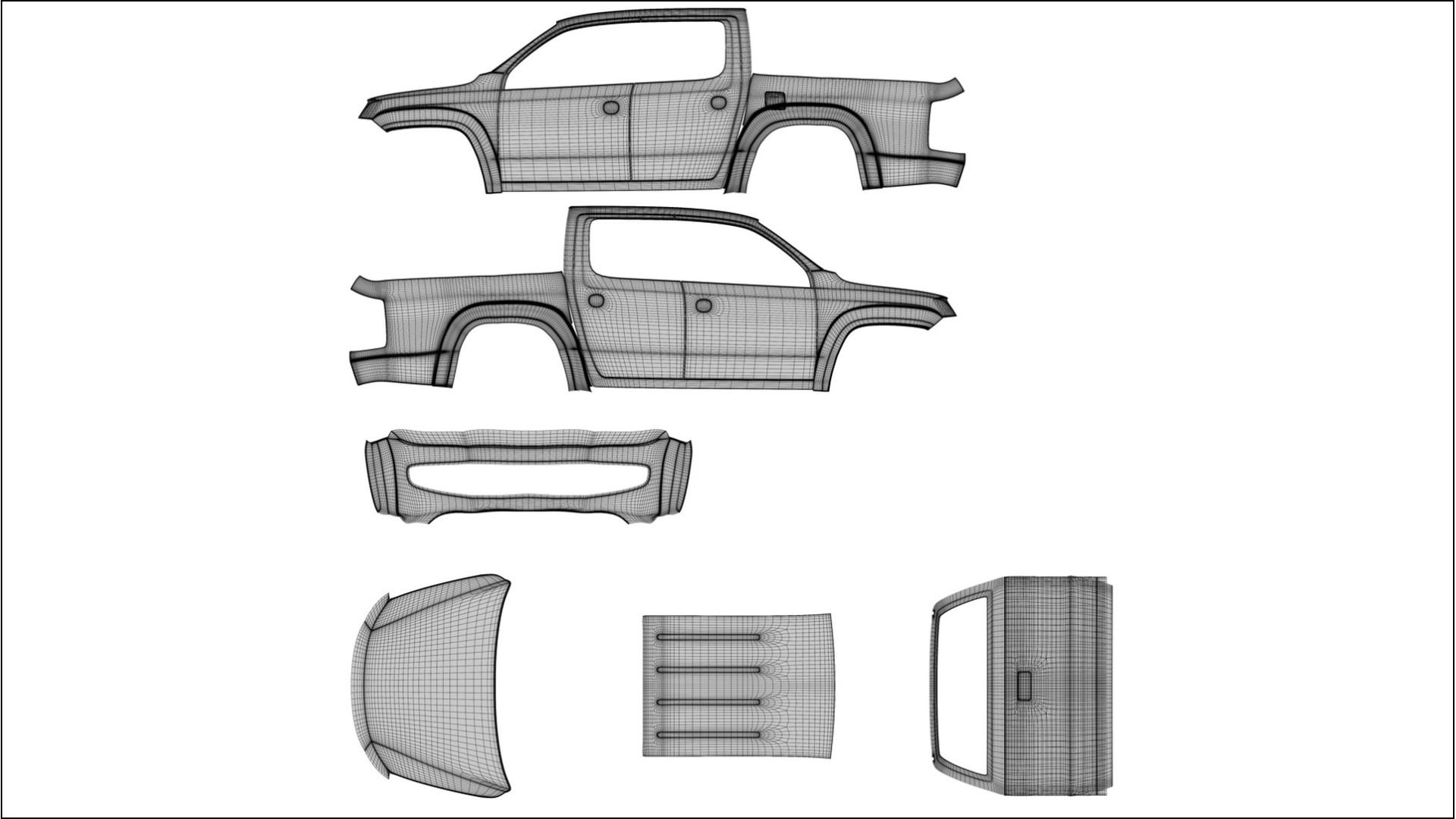VW Amarok 2H COBRA 11 Designed Wrap PPF Kit – Printable Polyurethane Film 2