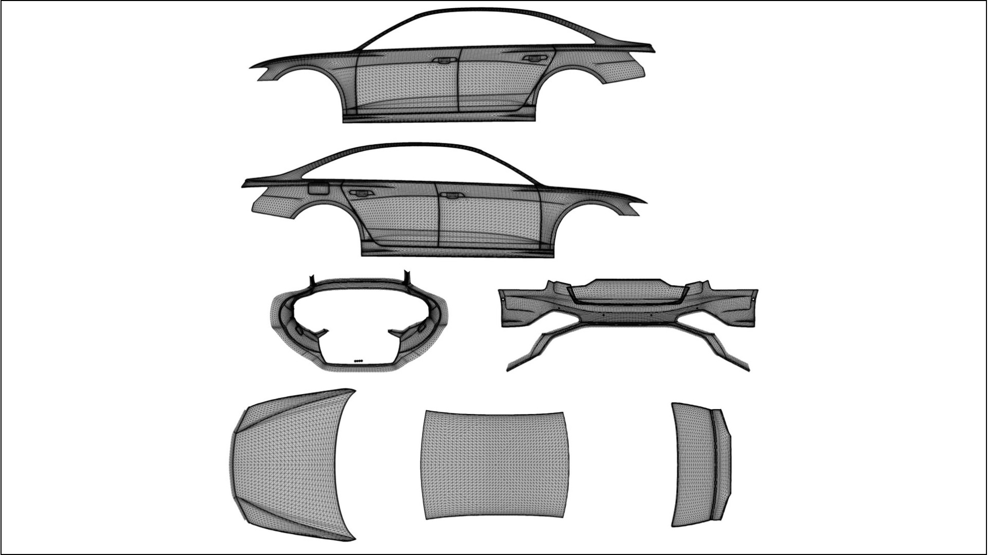 Audi A6 S-Line C8 BARCELONA Designed Wrap PPF Kit – Printable Polyurethane Film 2