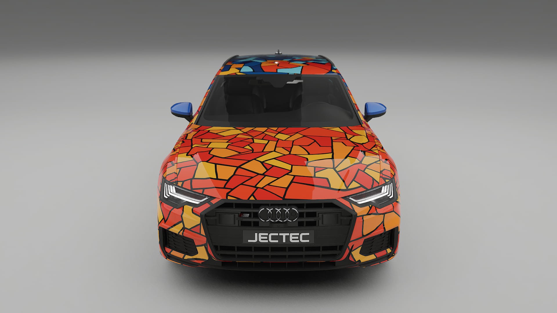 Audi S6 Avant prefacelift pre-LCI C8 BARCELONA Designed Wrap PPF Kit – Printable Polyurethane Film