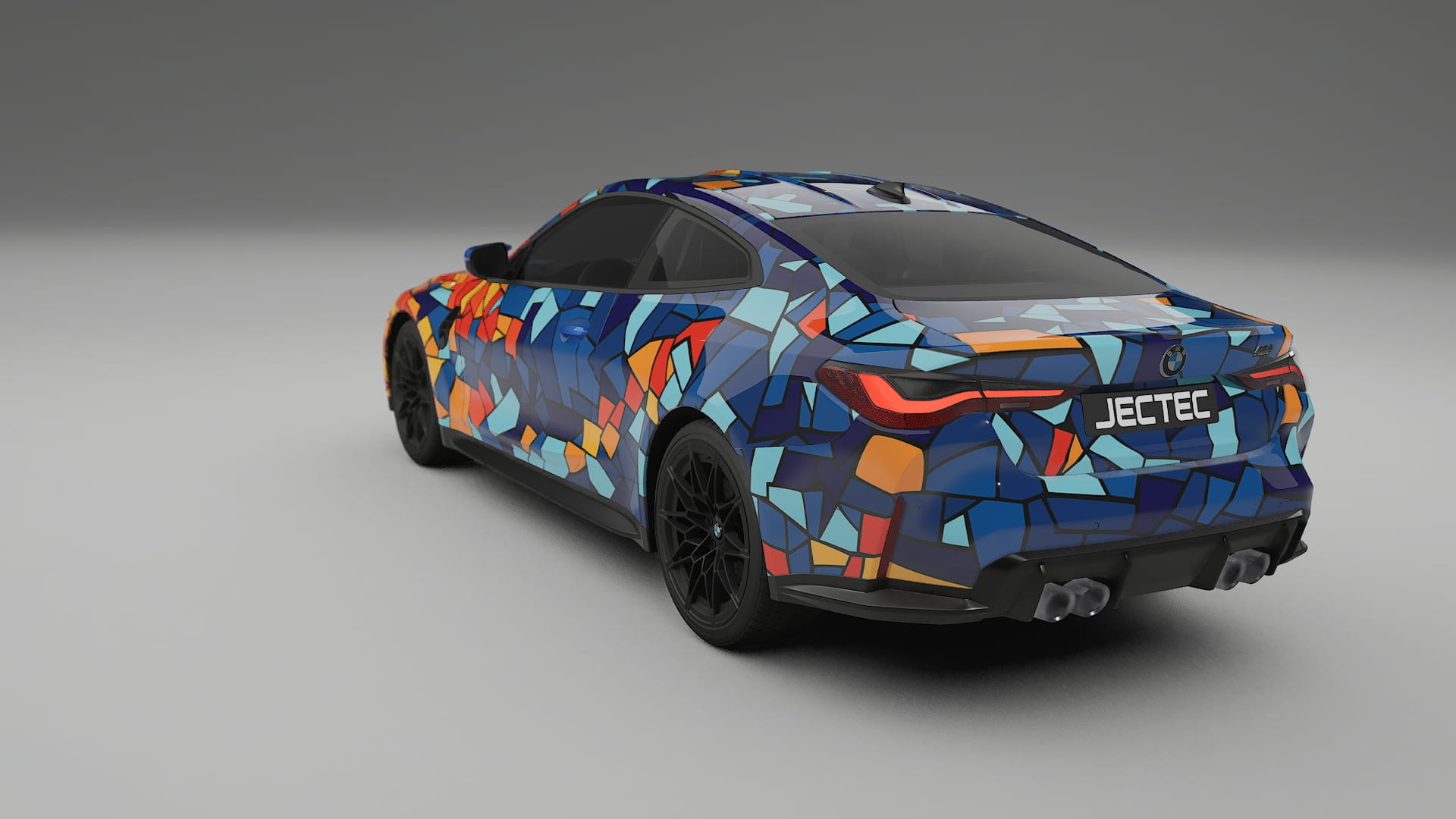 BMW M4 G82 BARCELONA Designed Wrap PPF Kit – Printable Polyurethane Film