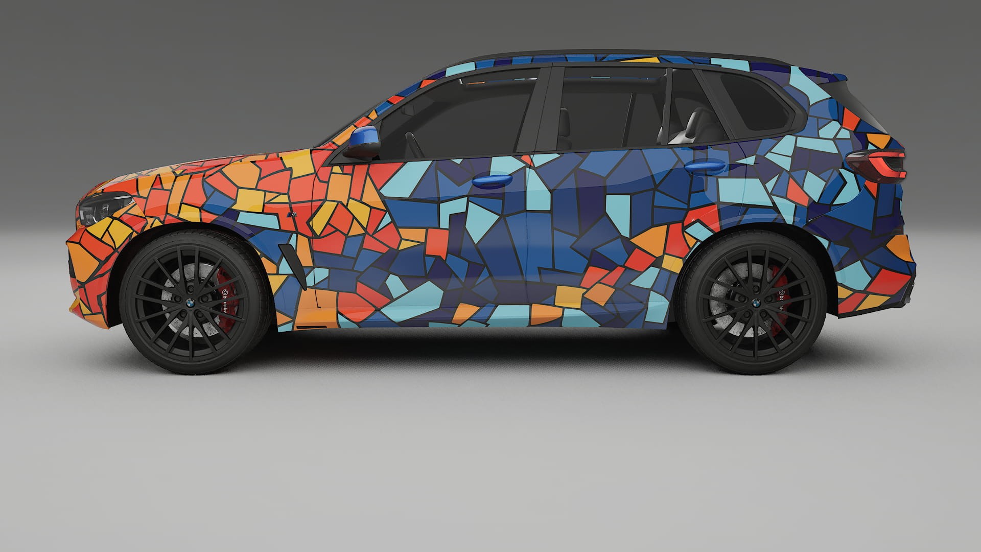 BMW X5 G05 M-Sport BARCELONA Designed Wrap PPF Kit – Printable Polyurethane Film