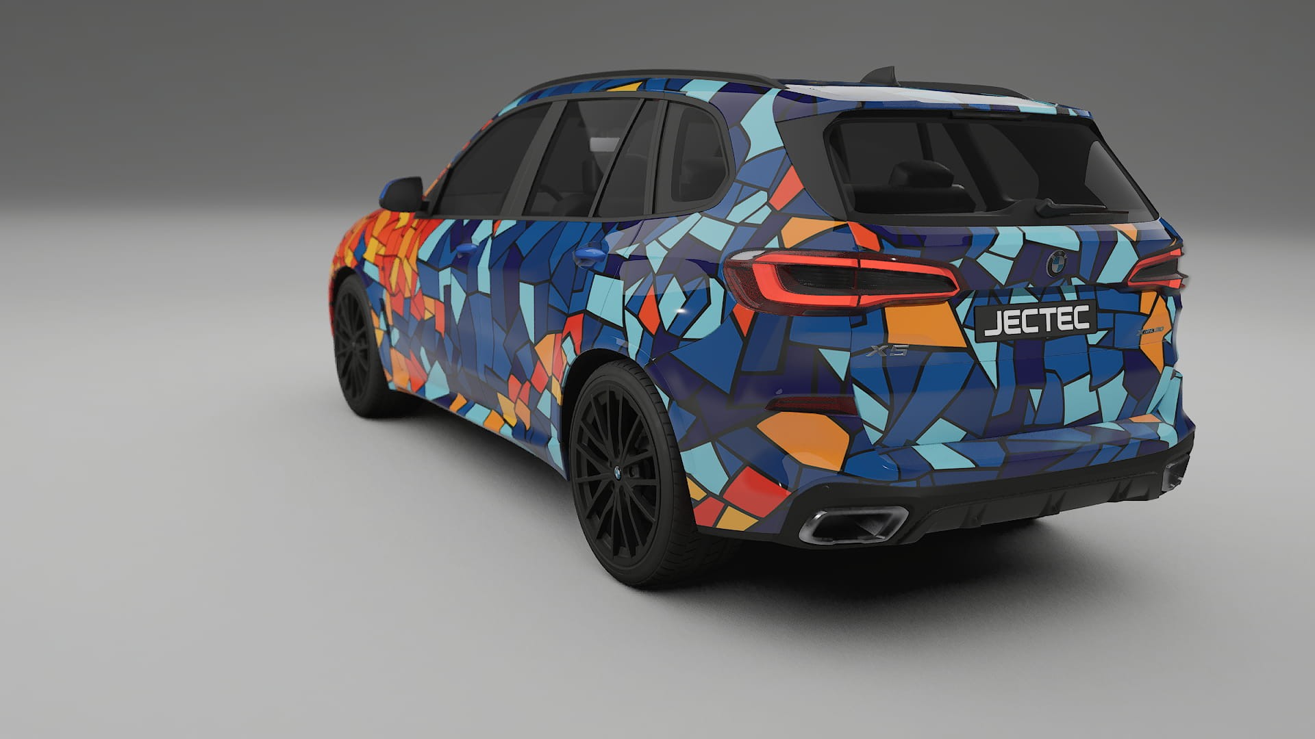 BMW X5 G05 M-Sport BARCELONA Designed Wrap PPF Kit – Printable Polyurethane Film