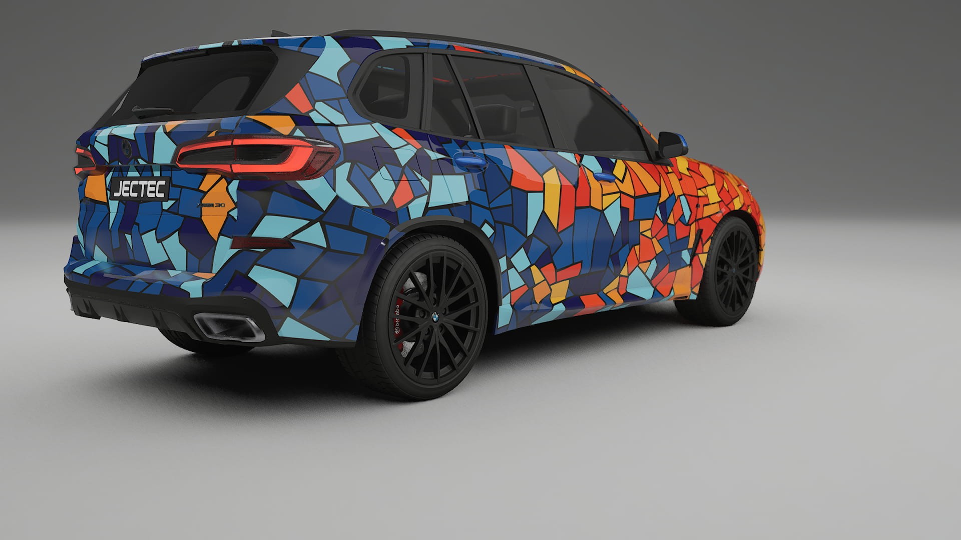BMW X5 G05 M-Sport BARCELONA Designed Wrap PPF Kit – Printable Polyurethane Film