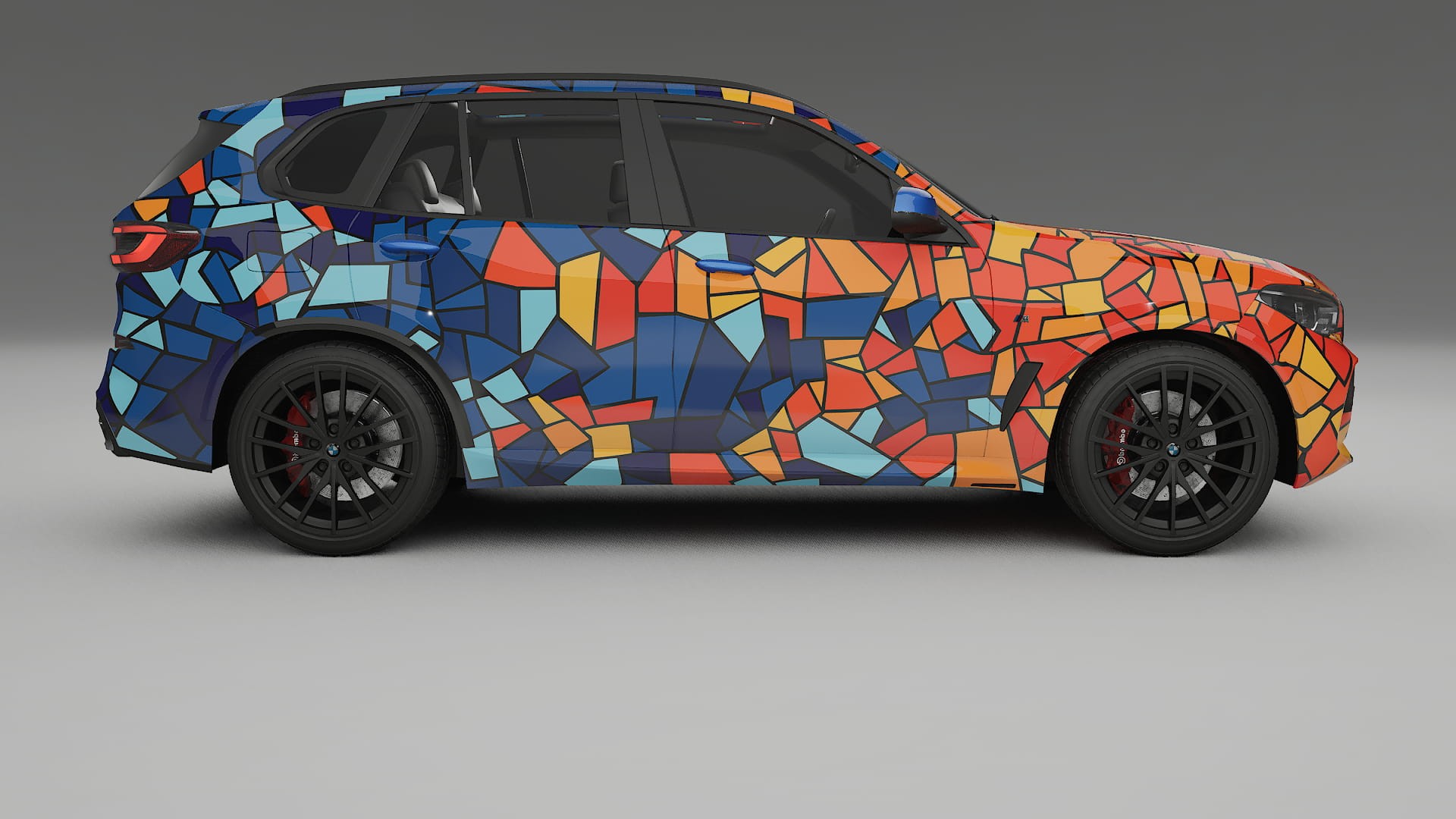 BMW X5 G05 M-Sport BARCELONA Designed Wrap PPF Kit – Printable Polyurethane Film