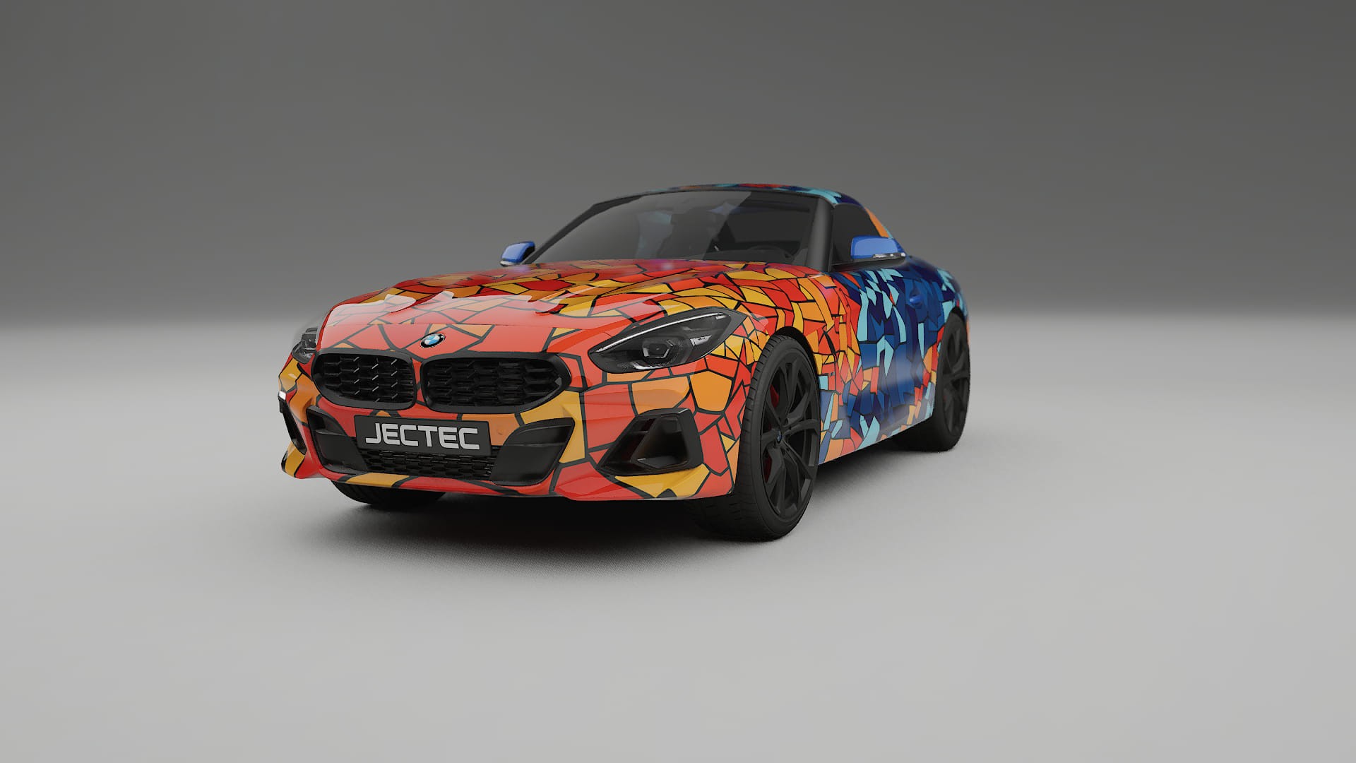 BMW Z4 G29 BARCELONA Designed Wrap PPF Kit – Printable Polyurethane Film