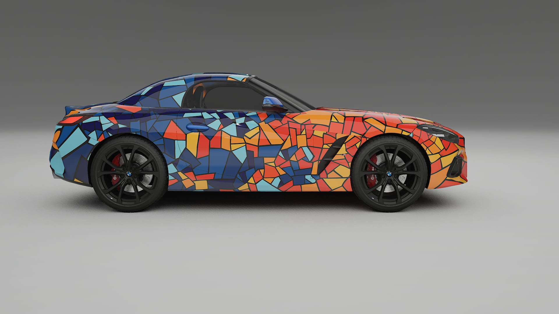 BMW Z4 G29 BARCELONA Designed Wrap PPF Kit – Printable Polyurethane Film