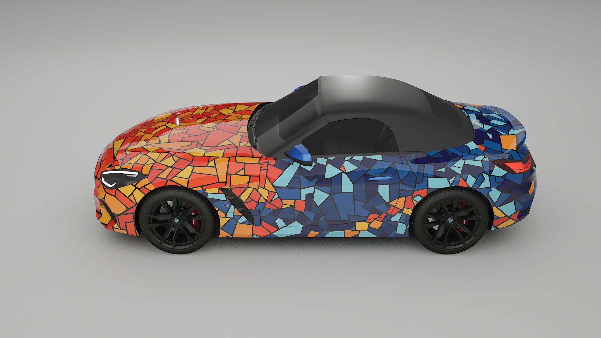 BMW Z4 G29 M40i First edition roadster BARCELONA Designed Wrap PPF Kit – Printable Polyurethane Film