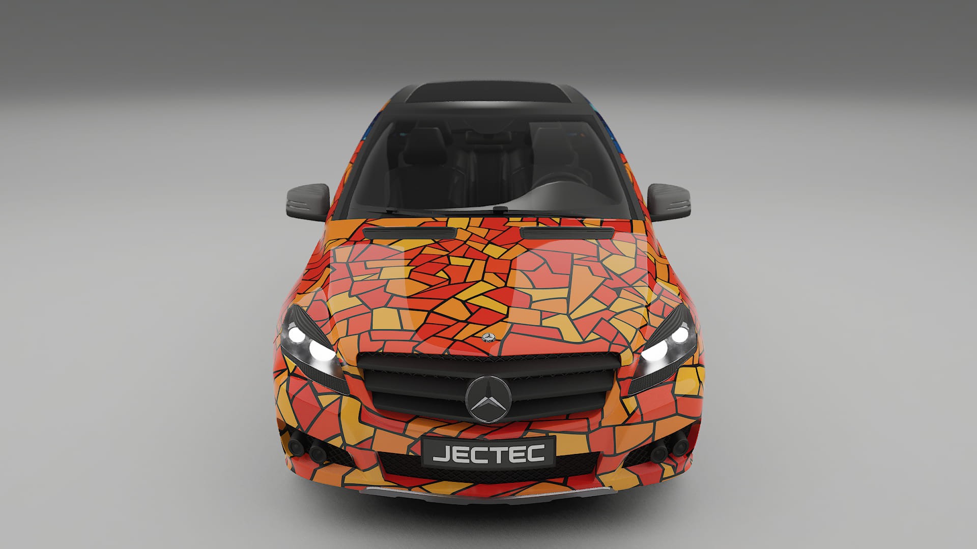 Mercedes R-class W251 facelift LCI BARCELONA Designed Wrap PPF Kit – Printable Polyurethane Film