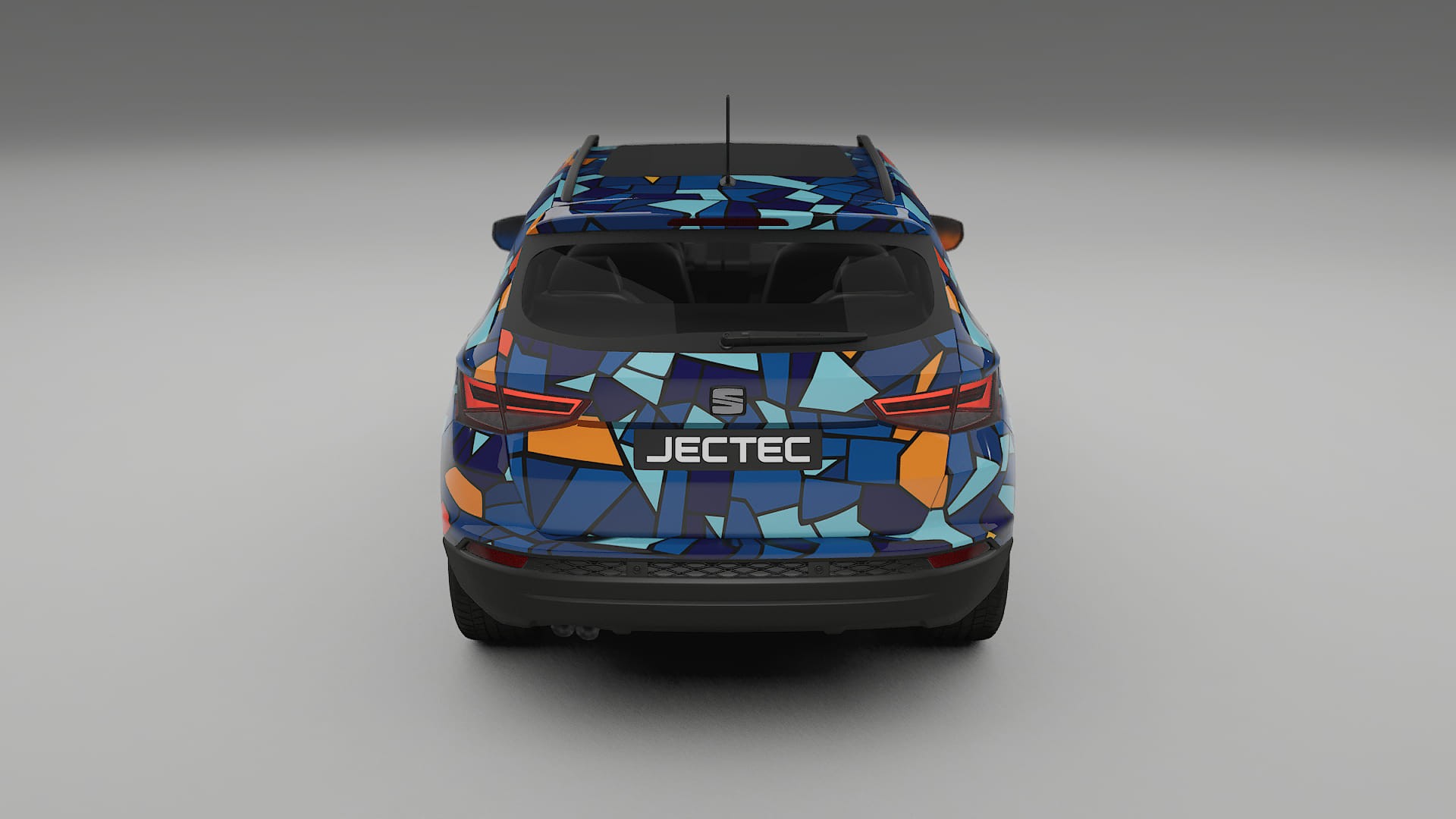Seat Ateca KH7 BARCELONA Designed Wrap PPF Kit – Printable Polyurethane Film