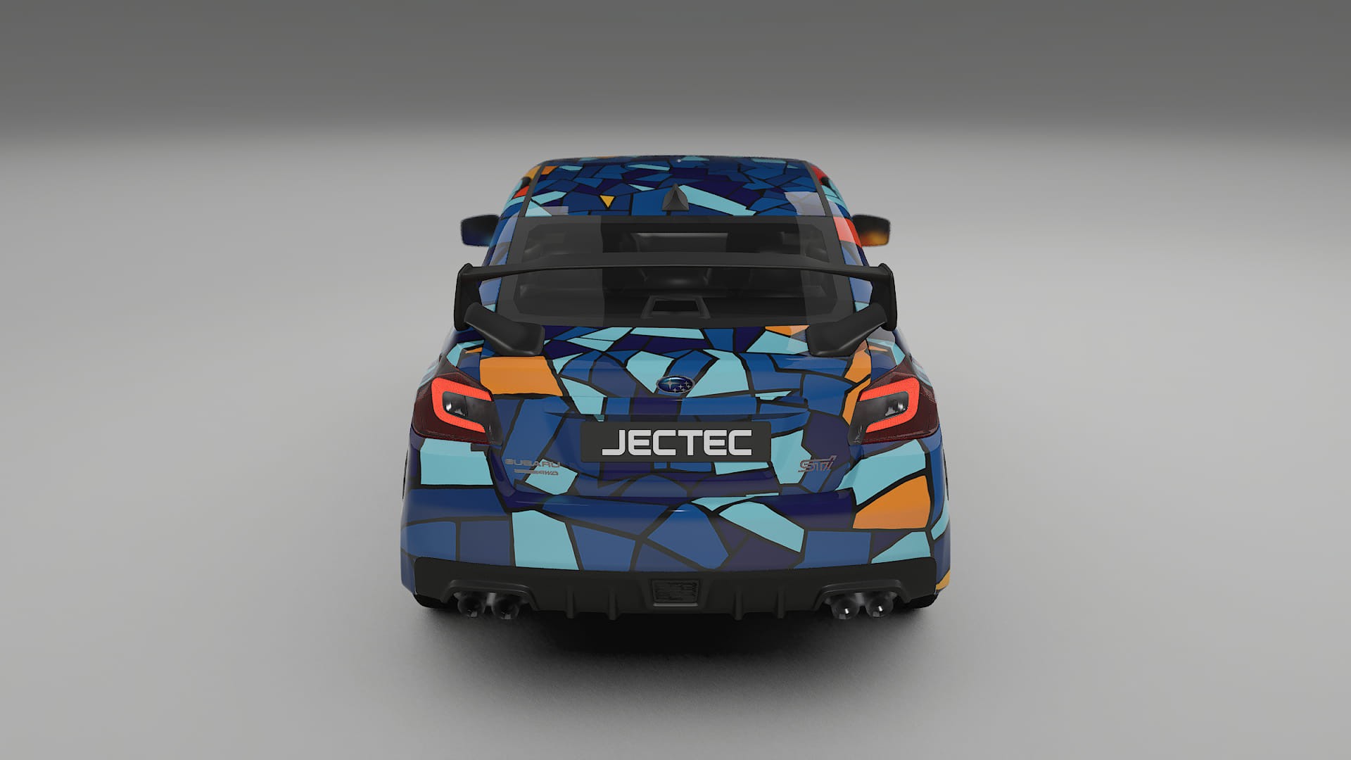 Subaru Impreza WRX Sti VA prefacelift pre-LCI BARCELONA Designed Wrap PPF Kit – Printable Polyurethane Film