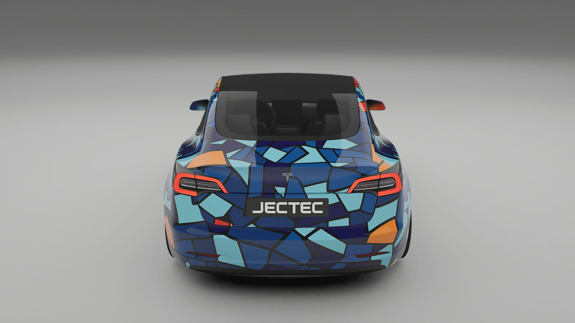 Tesla Model 3 BARCELONA Designed Wrap PPF Kit – Printable Polyurethane Film