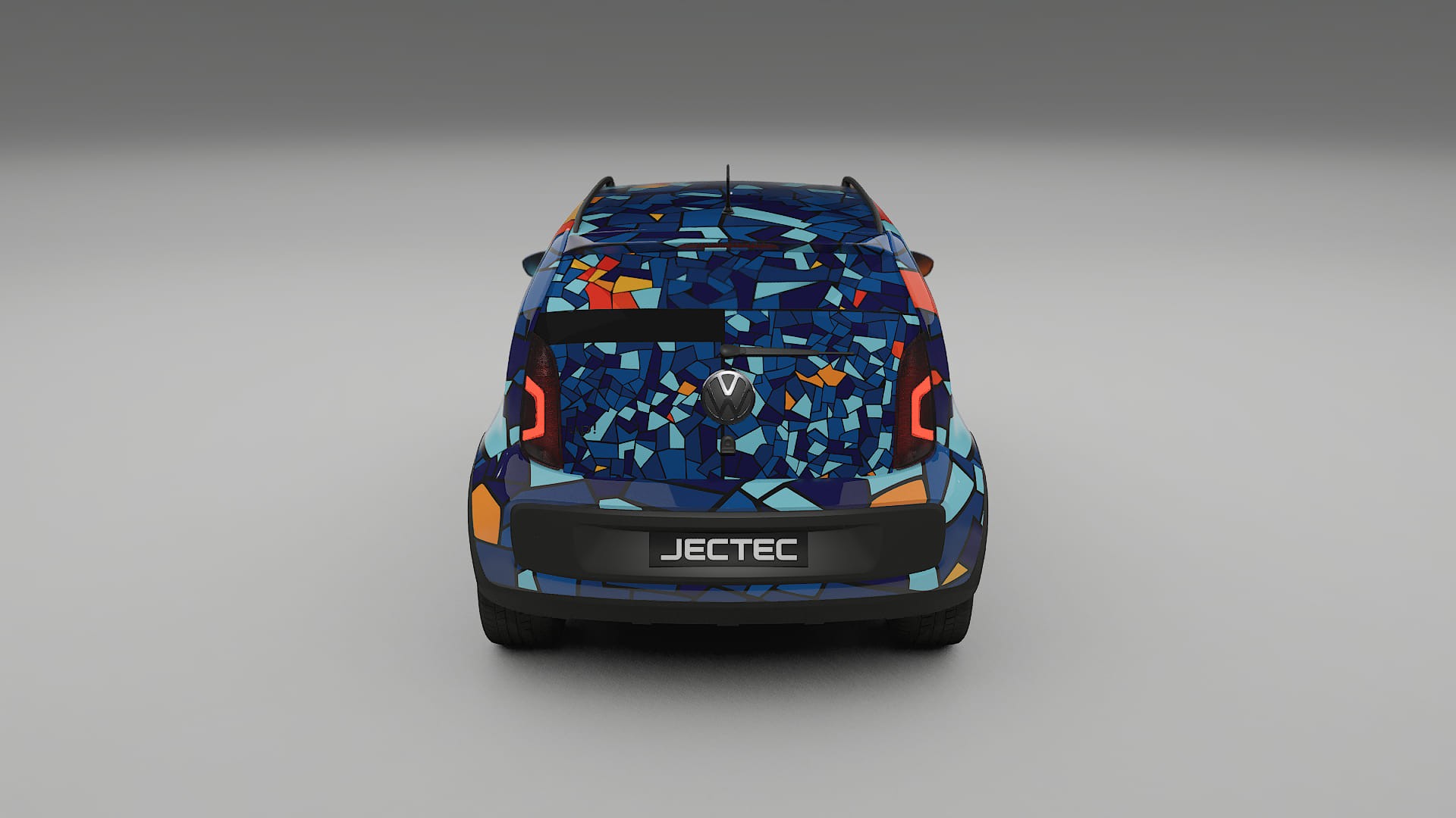 VW Cross Up BARCELONA Designed Wrap PPF Kit – Printable Polyurethane Film