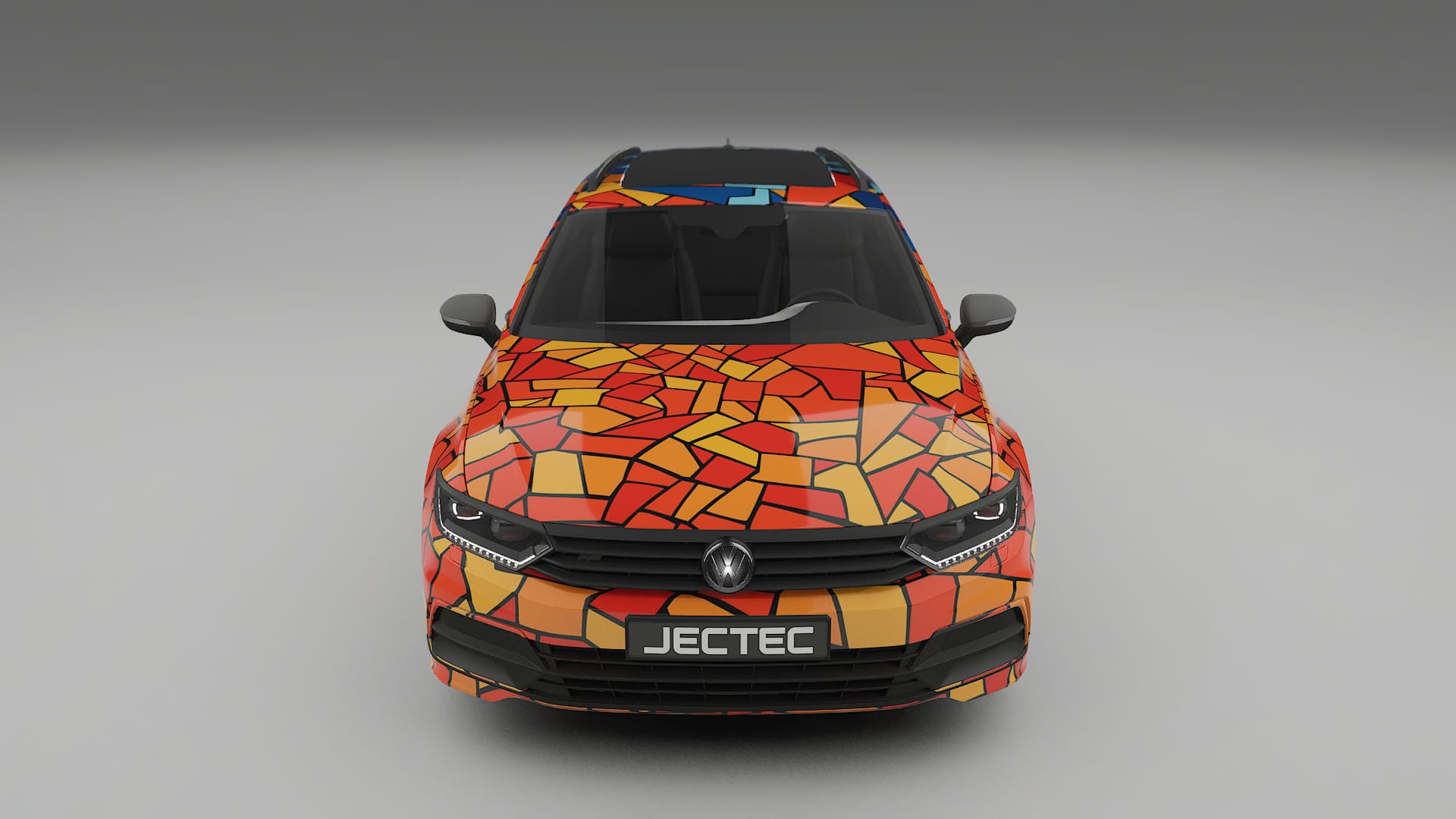 VW Passat VariantR B8 BARCELONA Designed Wrap PPF Kit – Printable Polyurethane Film