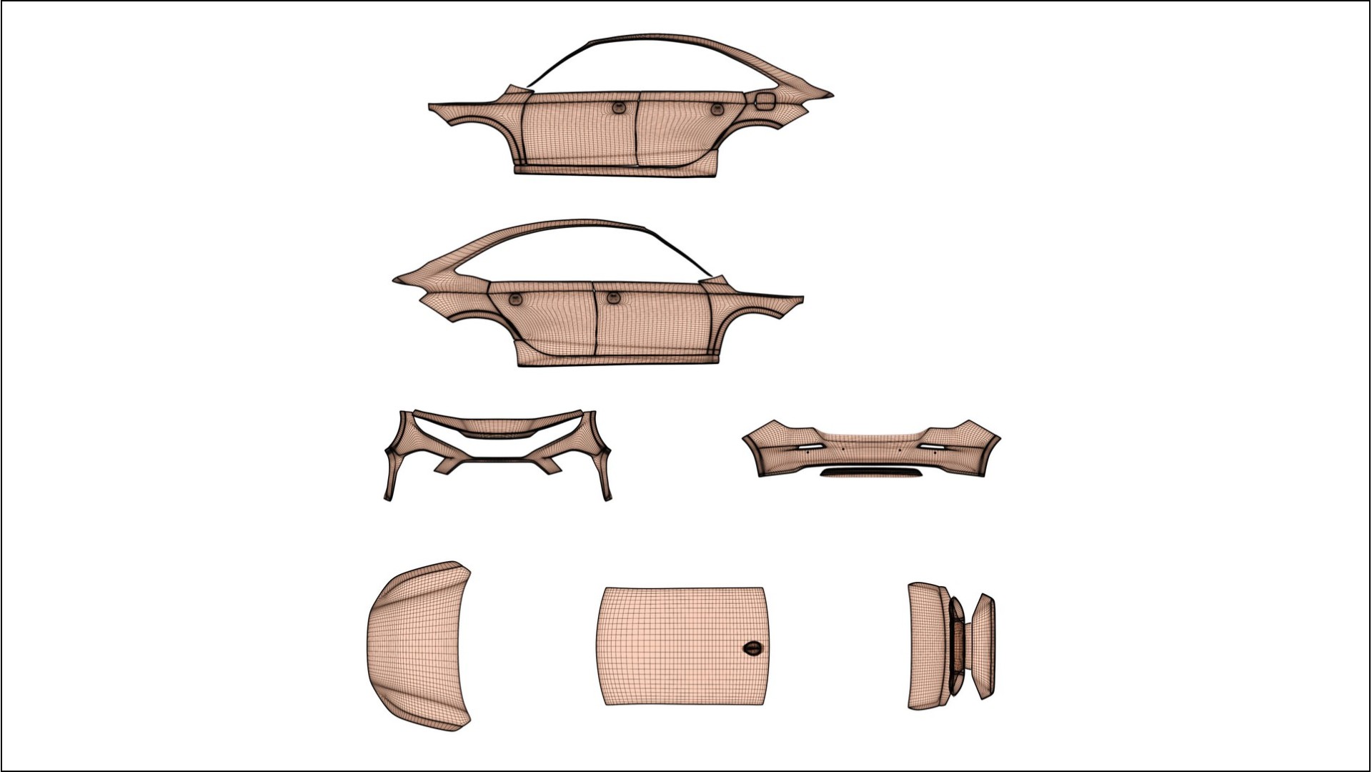 Honda Civic Si BARCELONA Designed Wrap PPF Kit – Printable Polyurethane Film 2