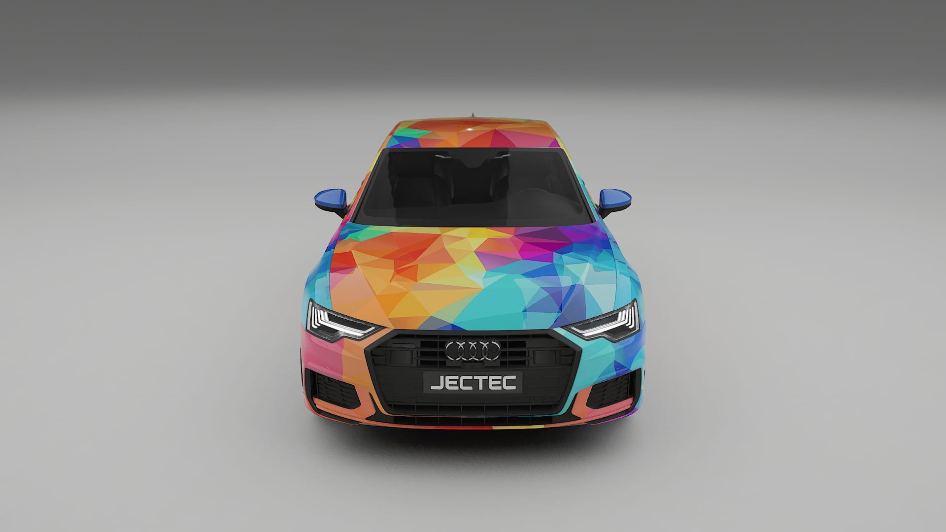 Audi A6 S-Line C8 VECTOR VIBE Designed Wrap PPF Kit – Printable Polyurethane Film